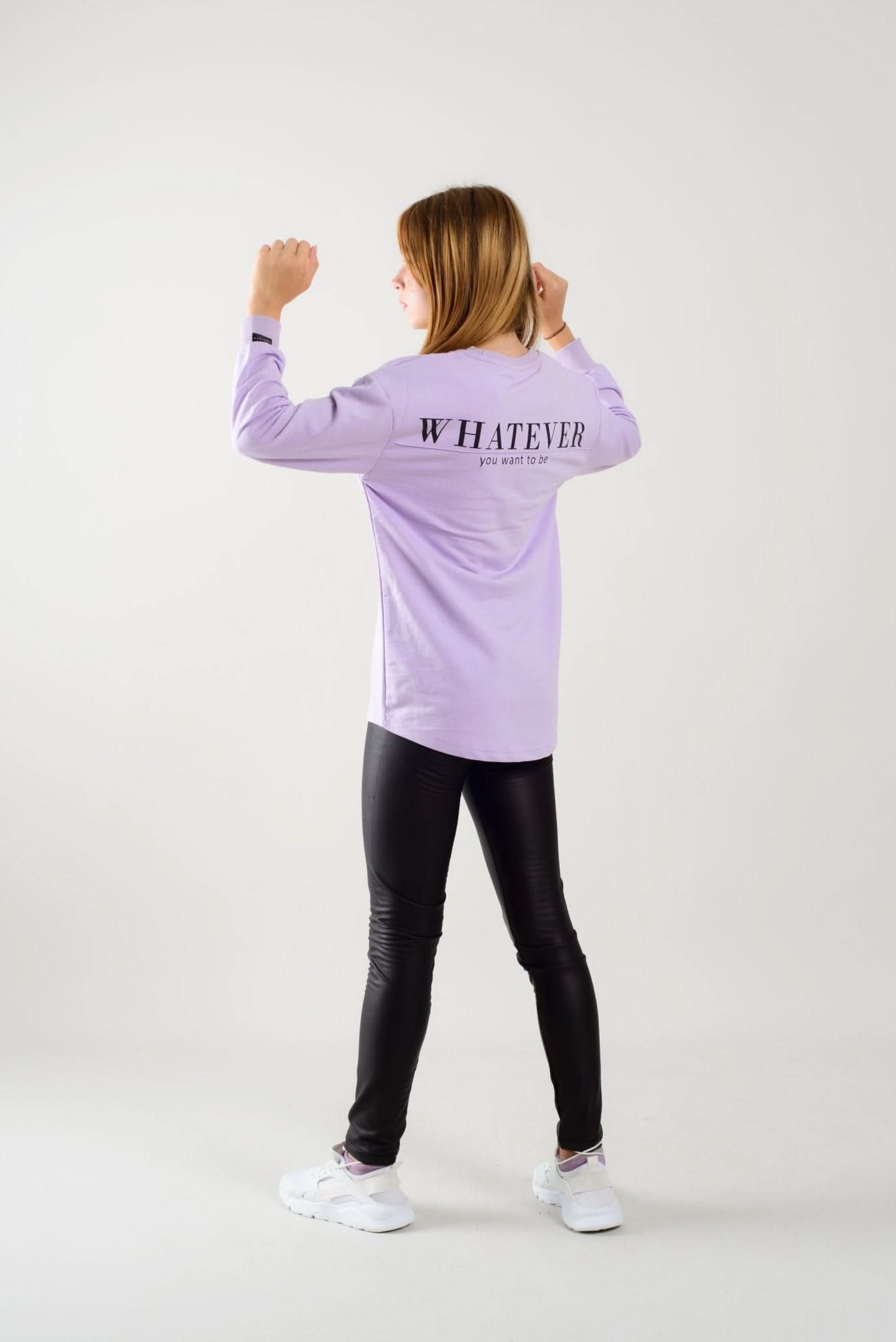 Printed Young Girls Sweater - Comfortable Fit Casual Knitwear for Teens | Perfect for School, Outings & Everyday Wear