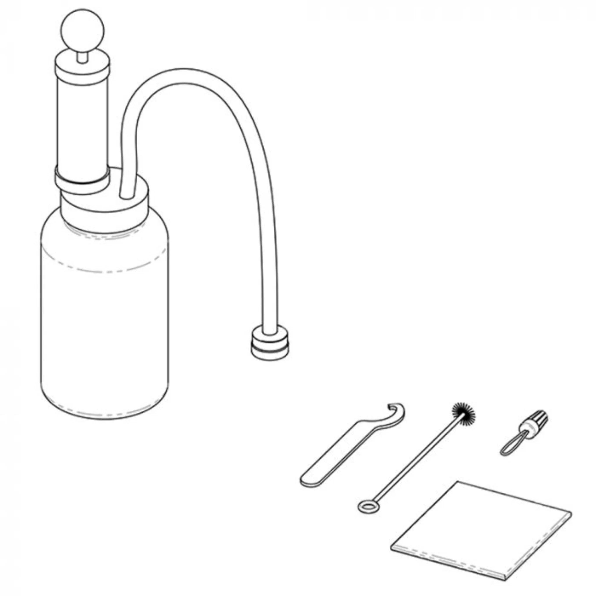 Hestan Commercial Beer Dispenser Flush Kit AGDFK - Professional Draft Beer System Cleaning Kit for Bars, Restaurants & Home Brewing