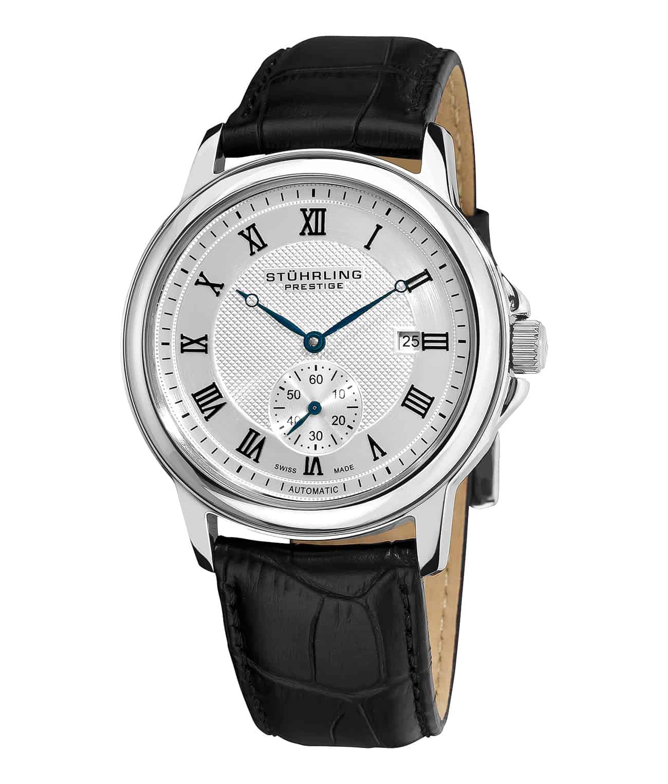 Laurel 357 Automatic 42mm Men's Watch - Luxury Stainless Steel Chronograph for Business & Formal Occasions