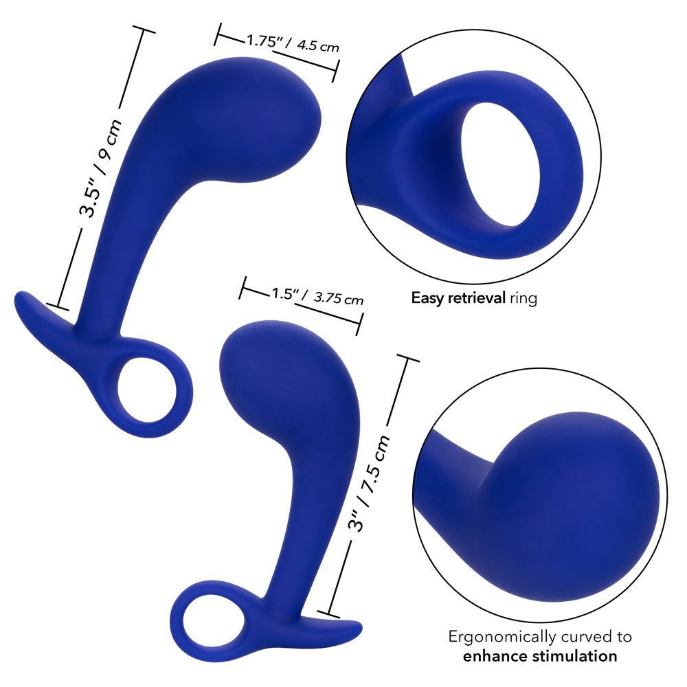 Premium Silicone Anal Training Kit with Prostate Massager - Comfortable & Safe for Beginners to Advanced Users - Perfect for Solo Play, Couples, and Sensual Exploration