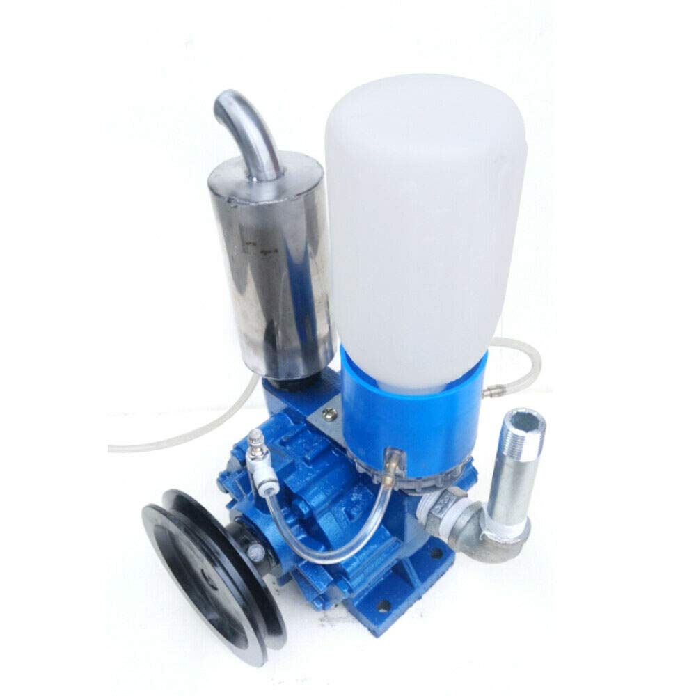 High-Power 250L/min Vacuum Pump for Cow Milking Machine - 13KG Heavy Duty Milker Bucket & Barrel Pump | Ideal for Dairy Farm Equipment, Livestock Milking Systems, and Bulk Milk Storage Tanks