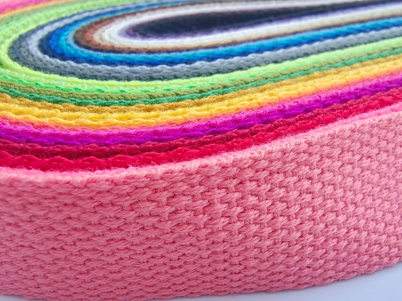1 Inch Cotton Webbing - 10 Yards Heavy Duty Cotton Strap for Tote Bags, Canvas Crafts, Sewing Projects (2090 Dark Grey) - Perfect for DIY Handles, Home Decor & Fashion Accessories