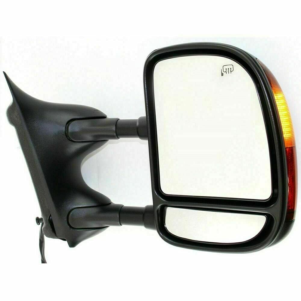 FO1321268 Power Side View Mirror - Passenger Side Replacement with Adjustable Glass for Smooth Driving | Compatible with Multiple Car Models | Perfect for Highway Commuting & Safe Lane Changes