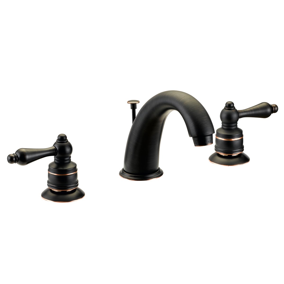 Oil Rubbed Bronze Bathroom Sink Faucet with Pop-Up Drain - Perfect for Modern Vanities