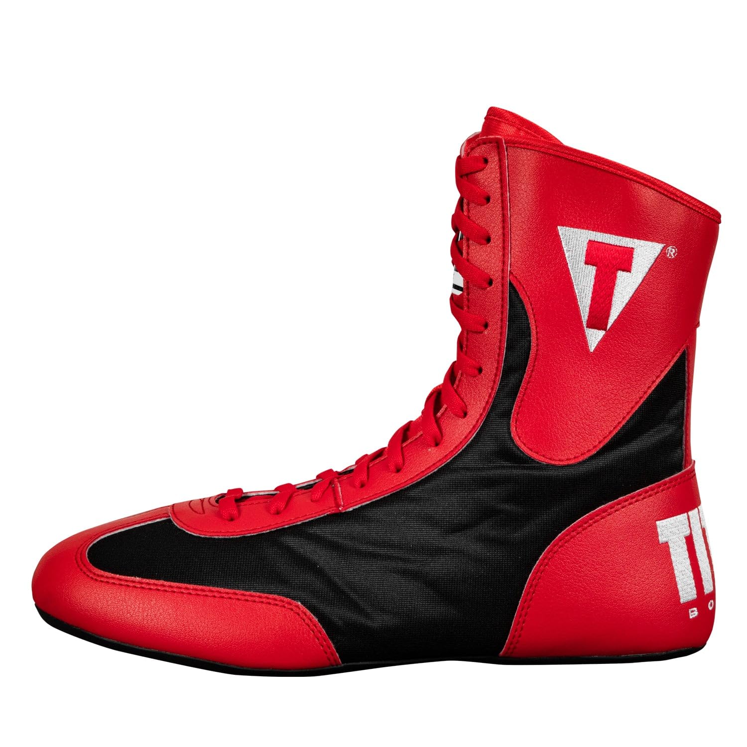 Title Boxing Speed-Flex Encore Mid-Top Boxing Shoes - Premium MMA & Kickboxing Footwear for Training & Competition - Ideal for Boxing Gyms, Martial Arts & Combat Sports