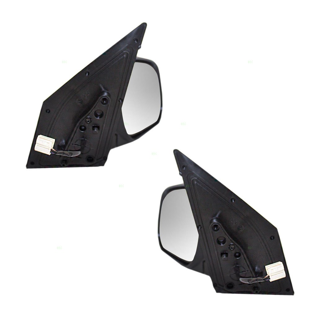 Brock Replacement Power Side View Mirrors - Heated Driver & Passenger Side Mirrors Compatible with 2006-2008 Toyota RAV4 (Part# 8794042820, 8791042880) - Perfect for Winter Driving & Enhanced Visibility