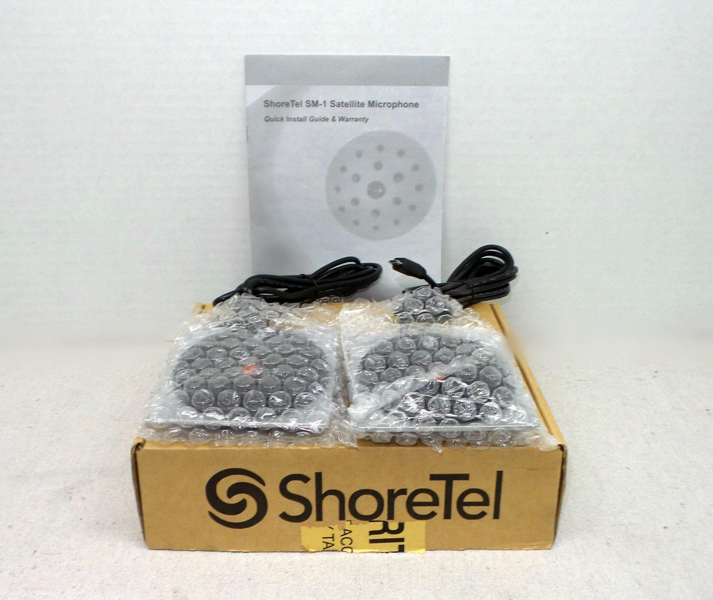 Shoretel SM-1 Satellite External Microphone (10401) - Certified Renewed for Clear Conference Calls | Ideal for Office Meetings & Remote Work