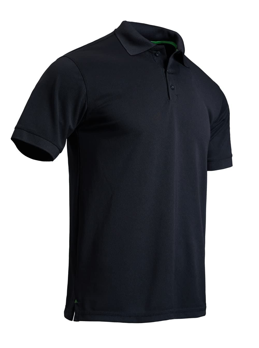 Facitisu Men's Performance Polo Shirts - Moisture Wicking Active Short Sleeve Shirts for Workout, Golf & Outdoor Sports | Gym, Tennis & Casual Wear