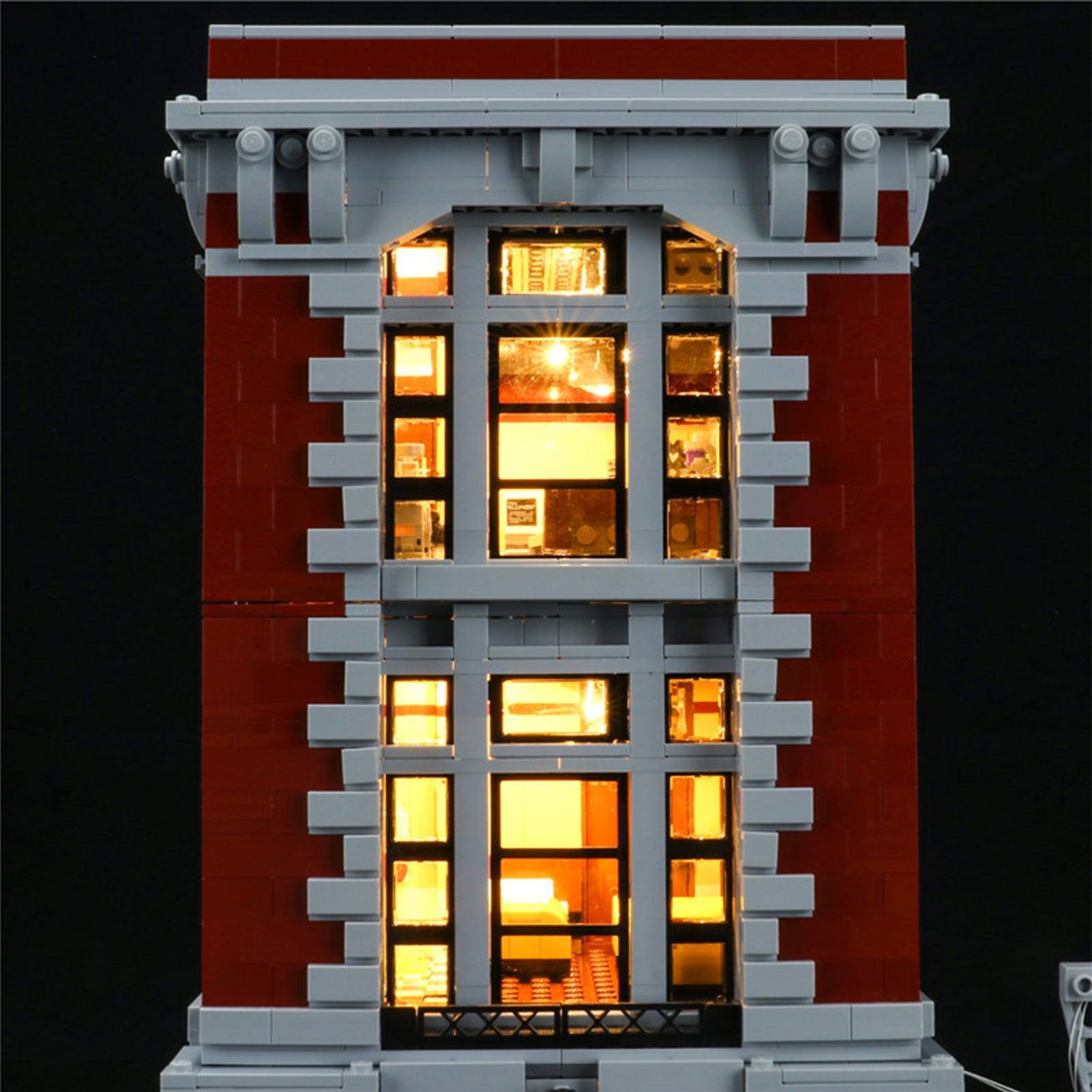 Best Light Kit for LEGO Ghostbusters Firehouse Headquarters 75827 - DIY Lighting Set for Enhanced Display & Nighttime Illumination
