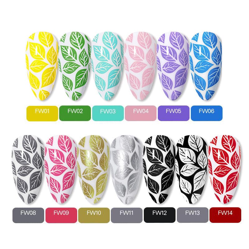 Born Pretty Stamping Gel - Long Lasting Nail Art Polish for DIY Manicures at Home | Perfect for Nail Salons, Parties & Special Occasions