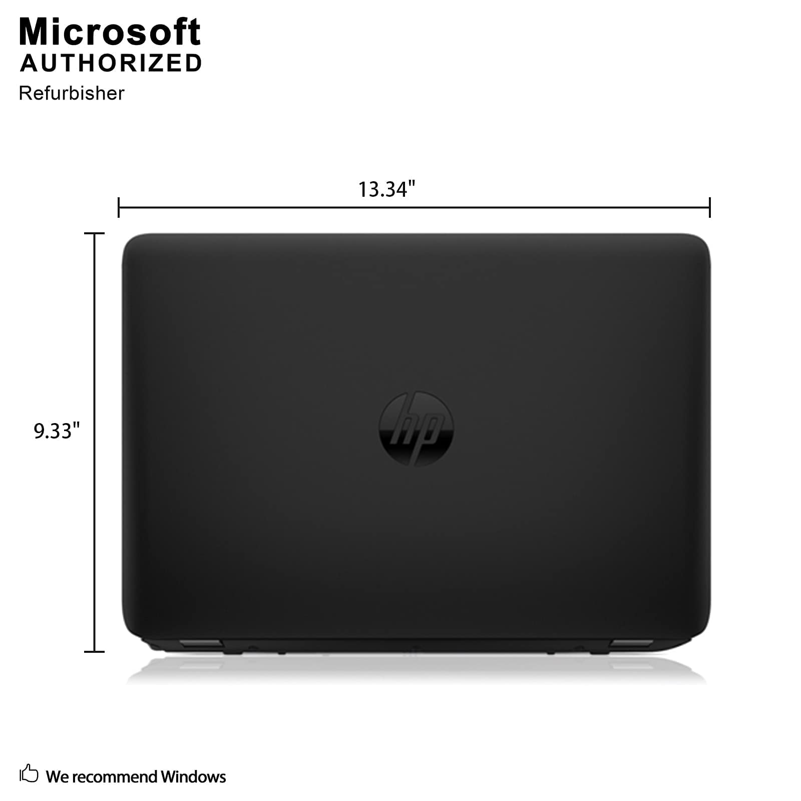 HP EliteBook 840 G1 14-inch Business Laptop - Intel Core i5 Processor, 8GB RAM, 240GB SSD, HD Webcam, Windows 10 Pro (Certified Refurbished) | Perfect for Remote Work, Office Productivity & Business Travel