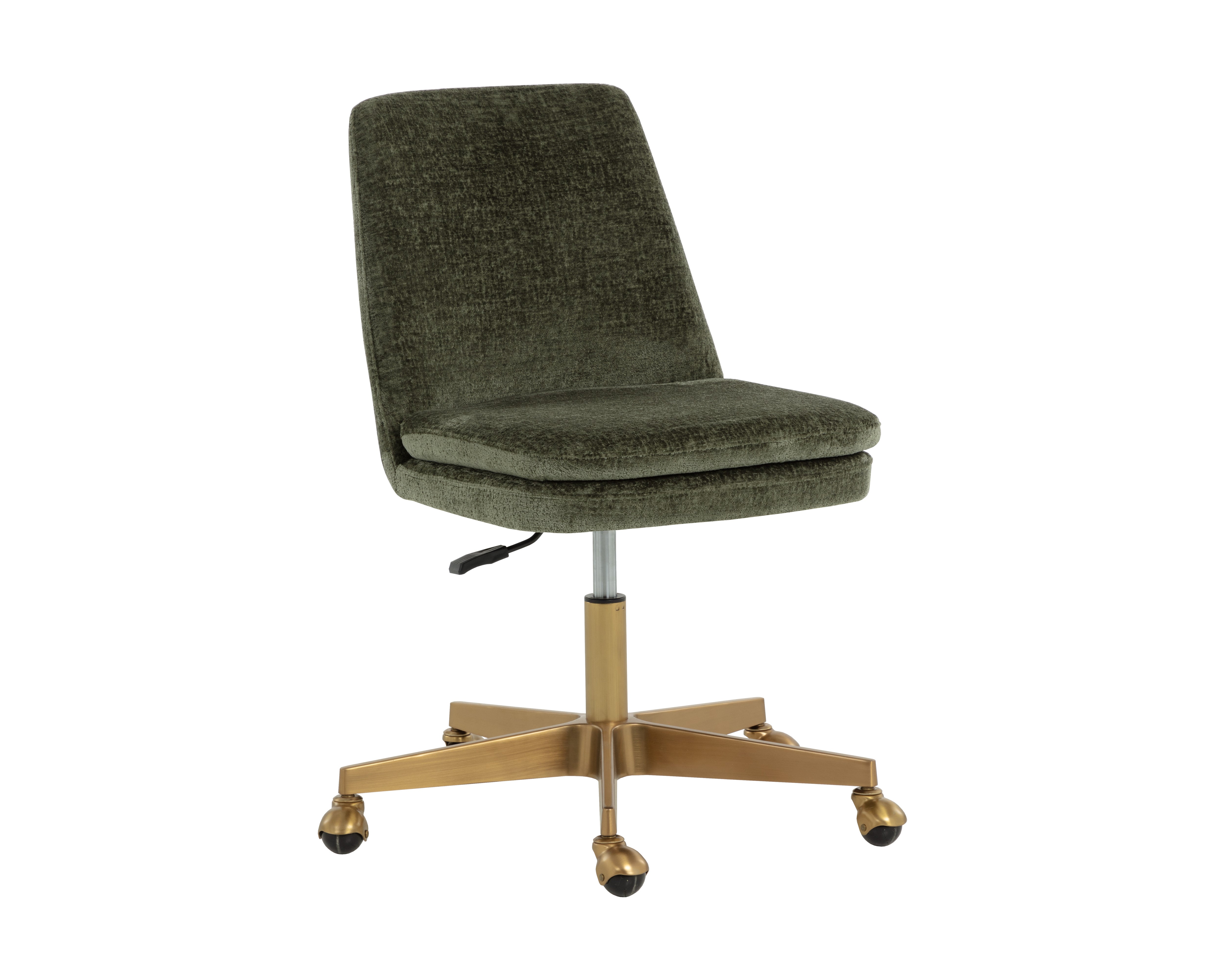Berget Office Chair - Ergonomic Mesh Back Desk Chair with Adjustable Height, Bergen Olive - Perfect for Home Office, Gaming, and Workspace Comfort