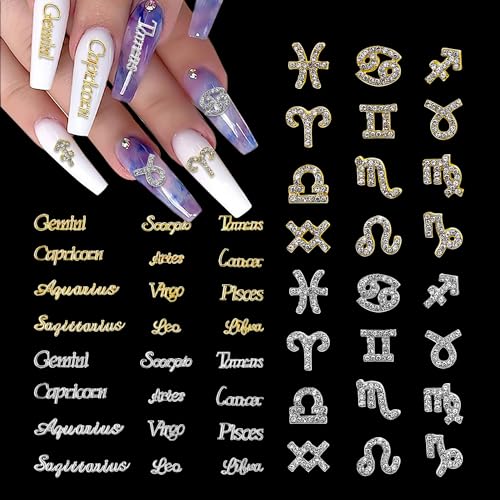 Zodiac Nail Charms-05