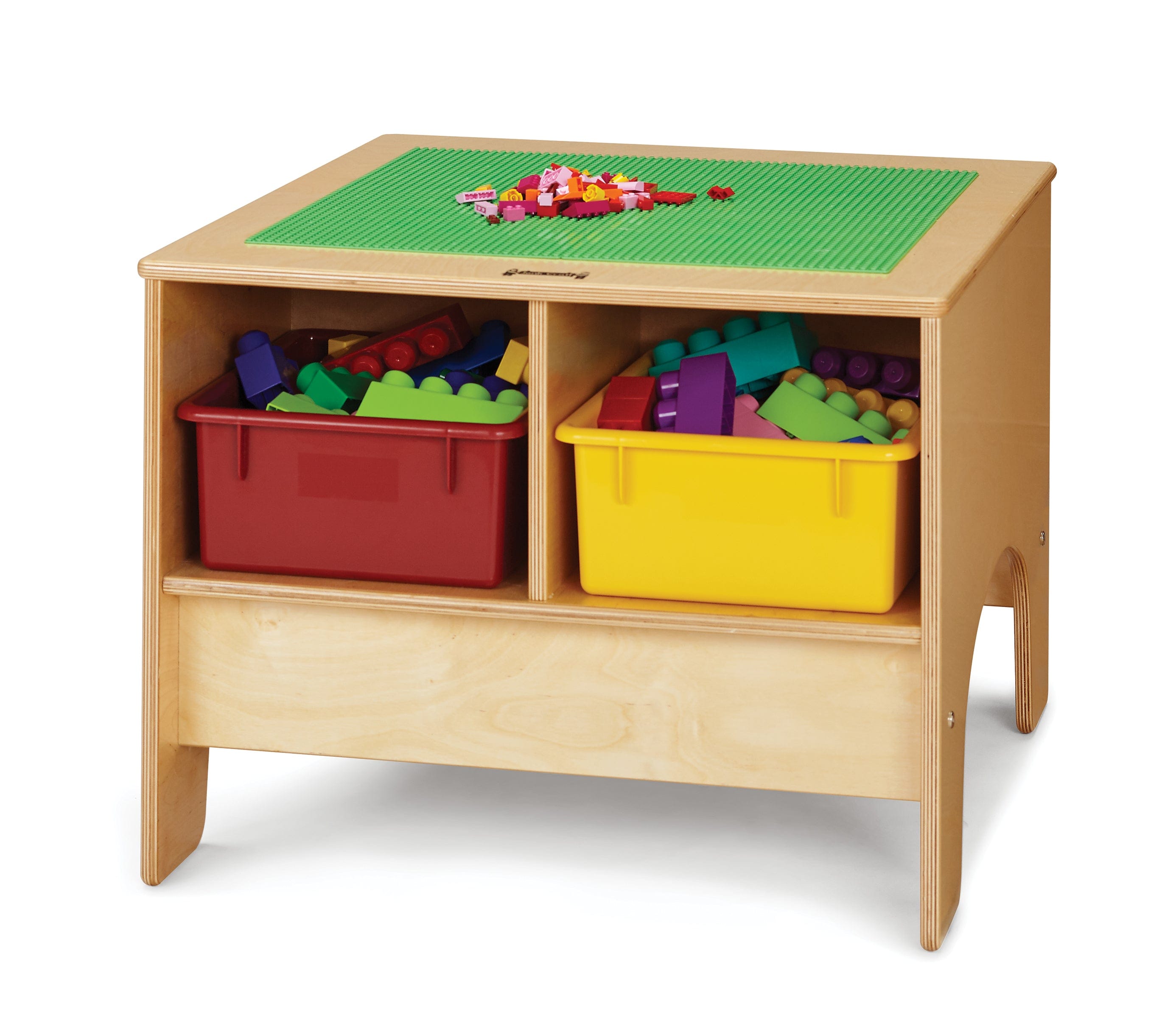 Jonti Craft® KYDZ Building Table - Traditional Brick Compatible Kids Activity Table for STEM Learning & Creative Play | Perfect for Preschool, Daycare & Home Playrooms