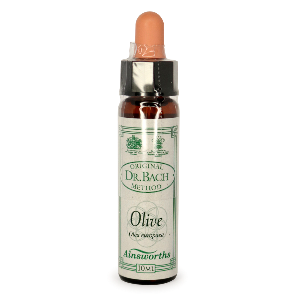 Ainsworths Bach Flower Remedies Olive - Natural Stress Relief & Emotional Balance - Perfect for Meditation, Relaxation & Daily Wellness