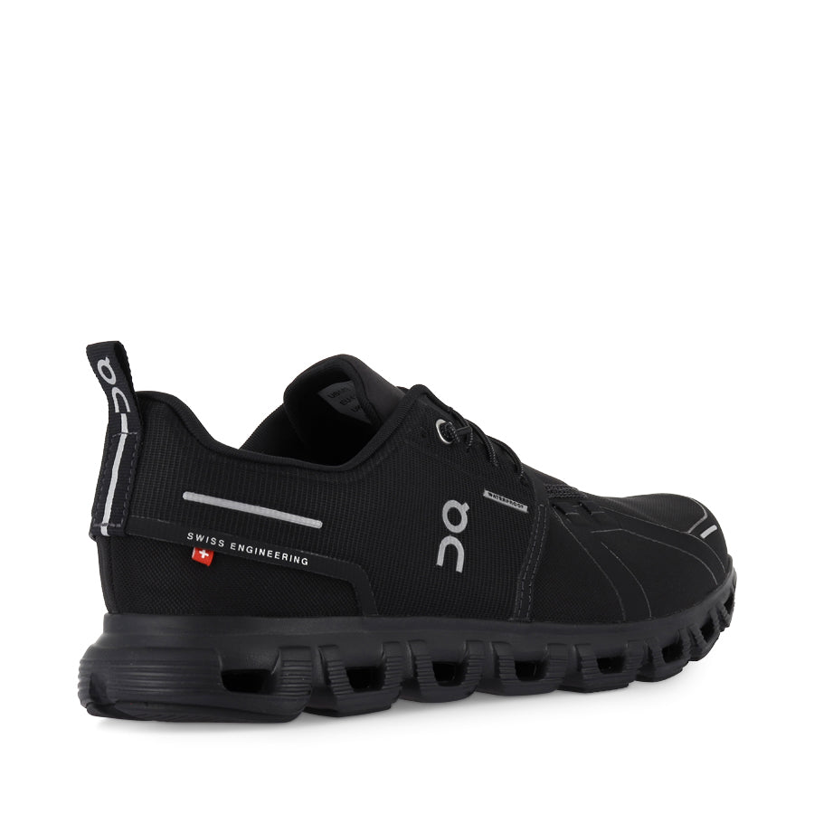 CLOUD 6 WATERPROOF Hiking Boots for Men - All Black Outdoor Shoes for Trail Running & Camping