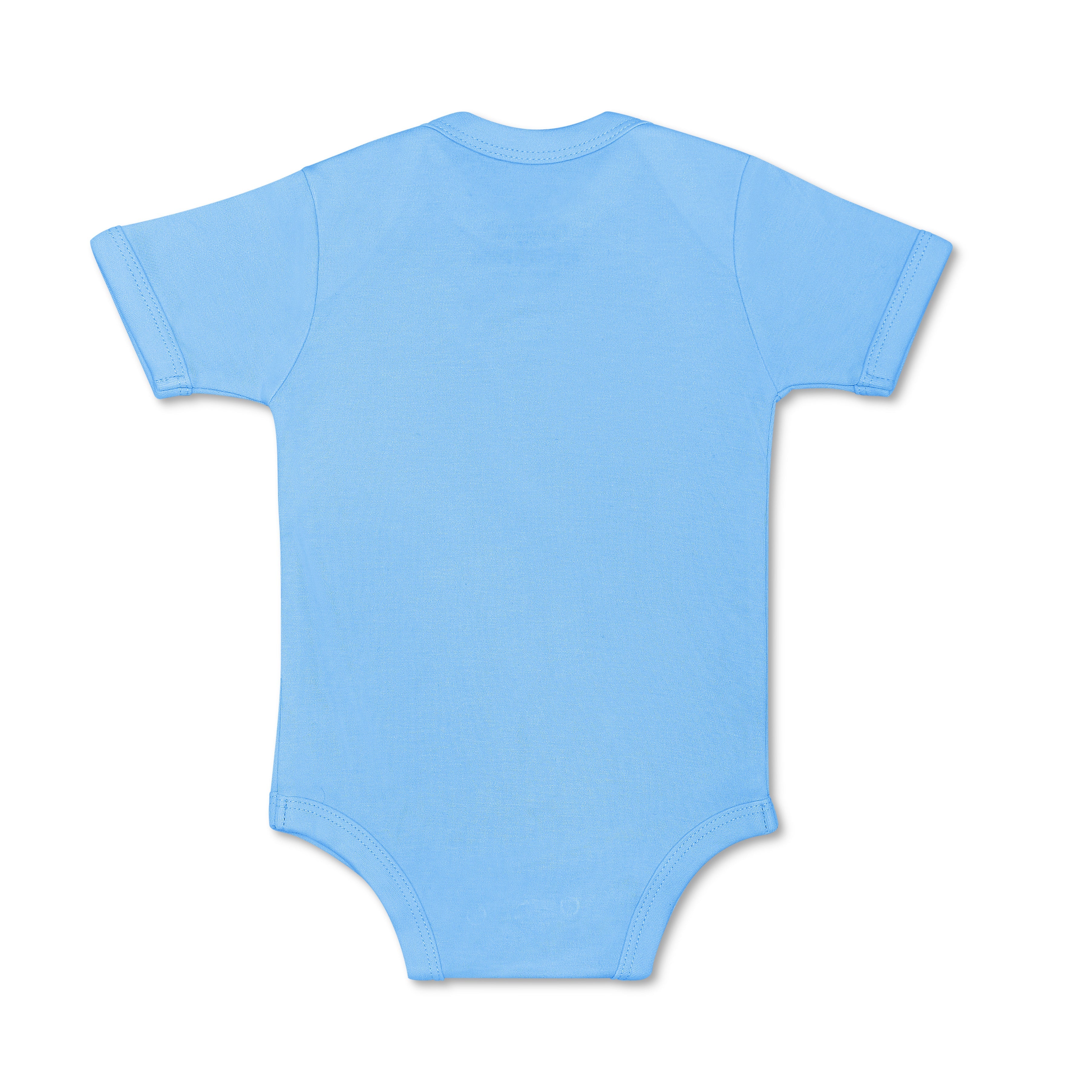 Organic Bamboo Blend Baby Onesie - Soft & Breathable for Newborns - Essential Baby Outfit for Sleep & Play - Baby Blue