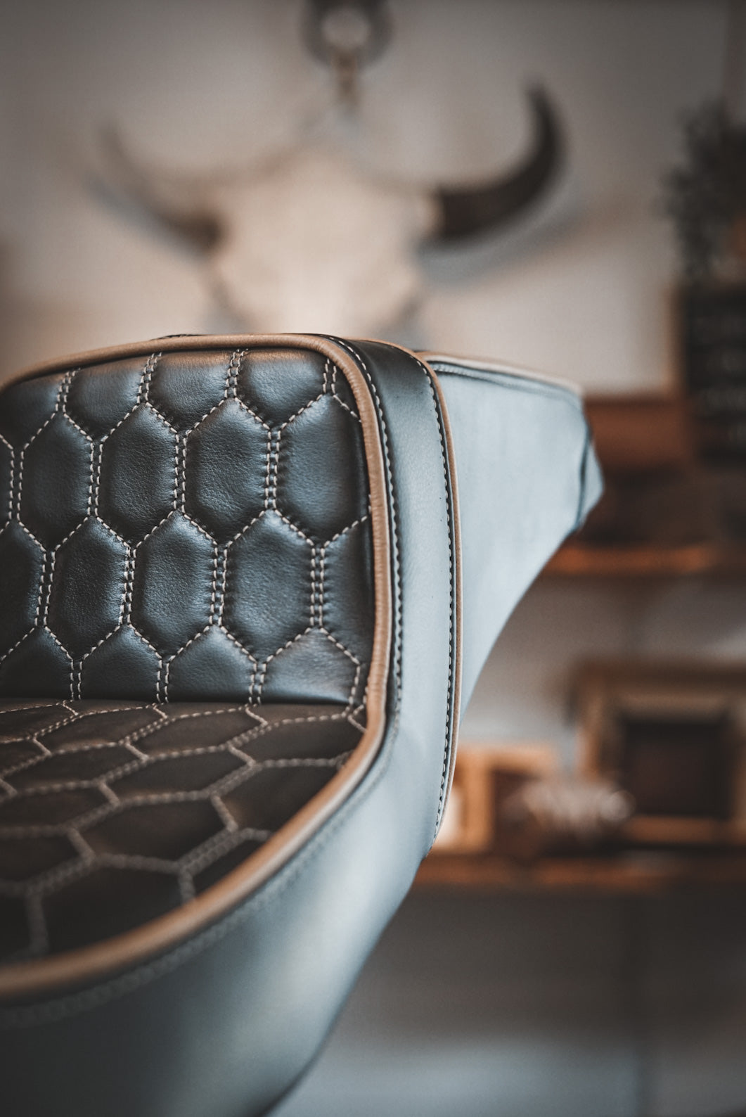 Premium Motorcycle Seat Reupholstery Kit - High-Quality Vinyl Replacement Cover for Harley, Honda, Yamaha - DIY Comfort Upgrade for Long Rides & Custom Bike Styling