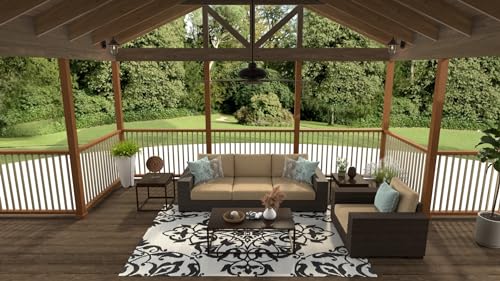 New Wrought Iron - Black/White