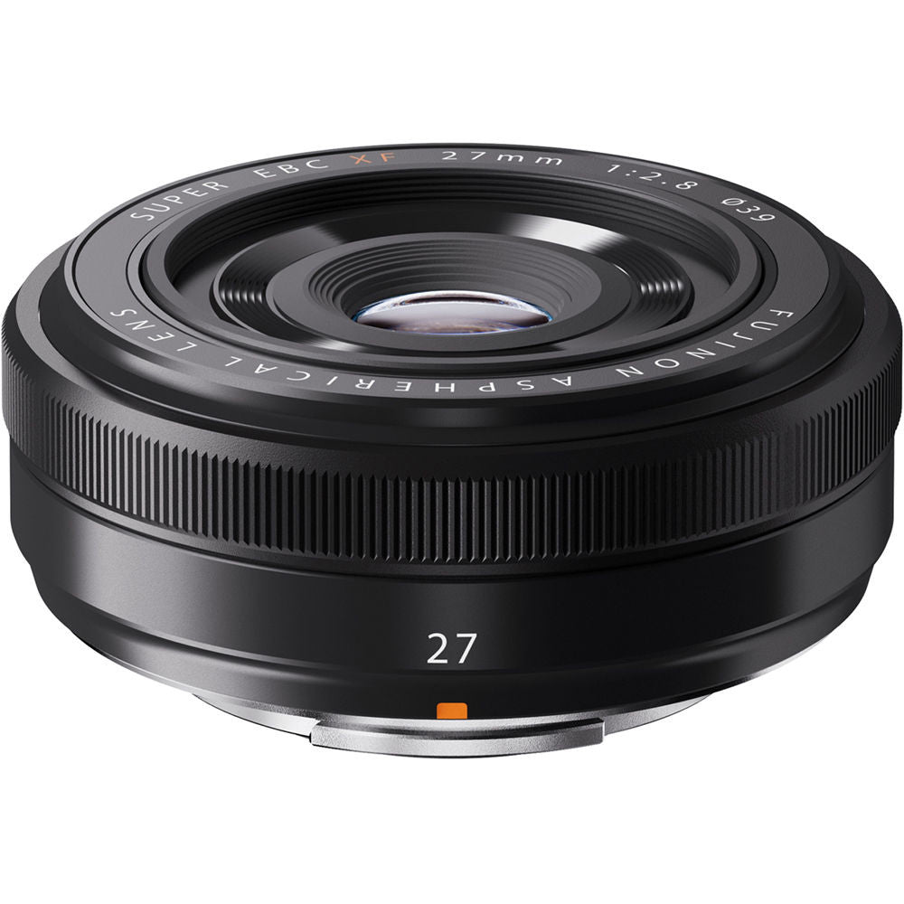 Fujifilm XF 27mm f/2.8 R WR Compact Prime Lens (Black) - Lightweight Pancake Lens for Fujifilm X-Mount Cameras, Perfect for Street Photography, Travel & Everyday Shooting