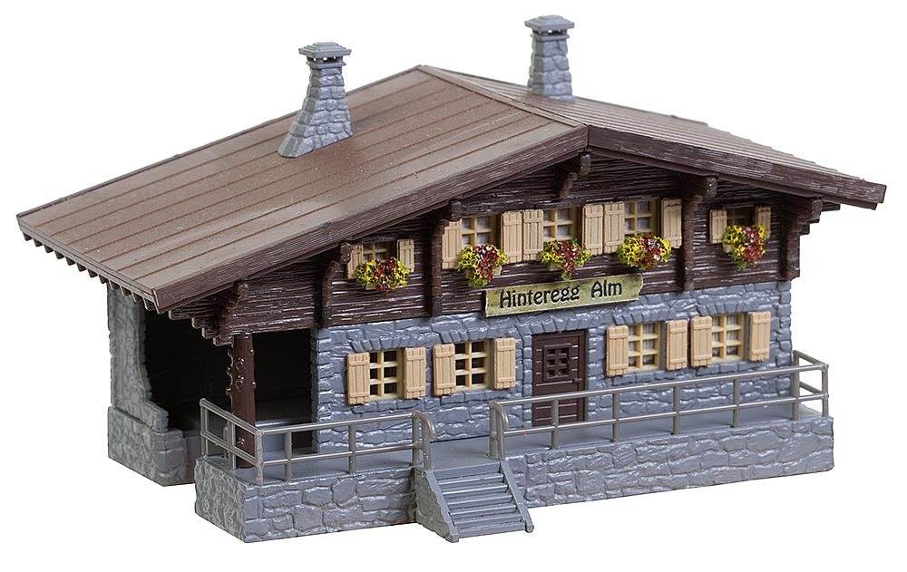 Faller 232372 N Scale Model Train Goods & Passenger Ropeway Building Kit - Perfect for Model Railroad Scenery & Train Layouts