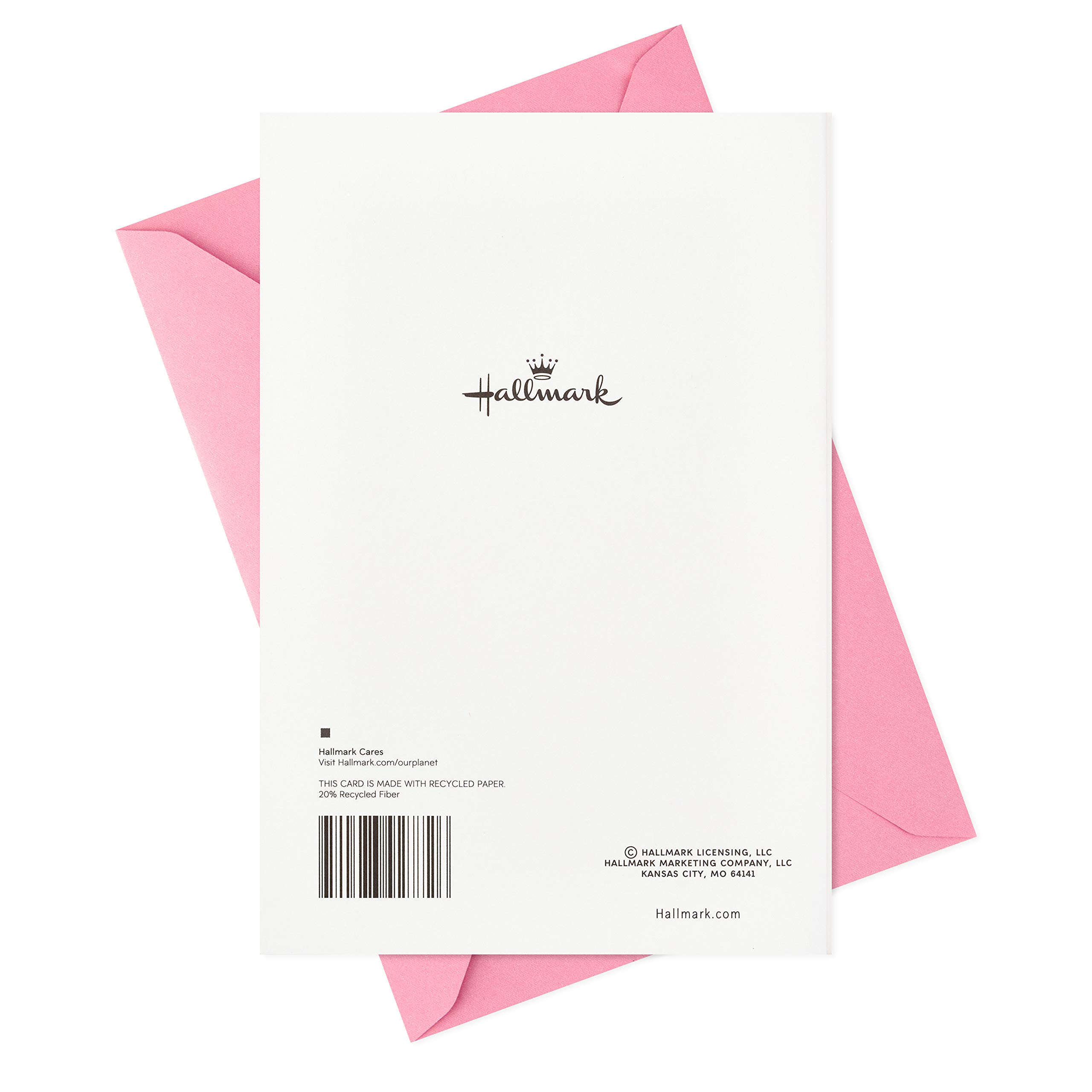 Hallmark Birthday Card for Wife - Beautiful Rose Floral Design with Elegant Patterns | Perfect for Anniversaries, Valentine's Day & Romantic Occasions