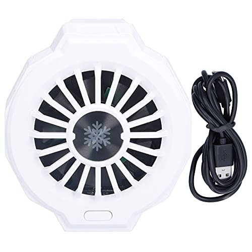 Portable Phone Cooling Fan with Semiconductor Technology - Fast Cooling for Gaming, Live Streaming & Video Watching - Perfect for iPhone, Samsung & Gaming Phones