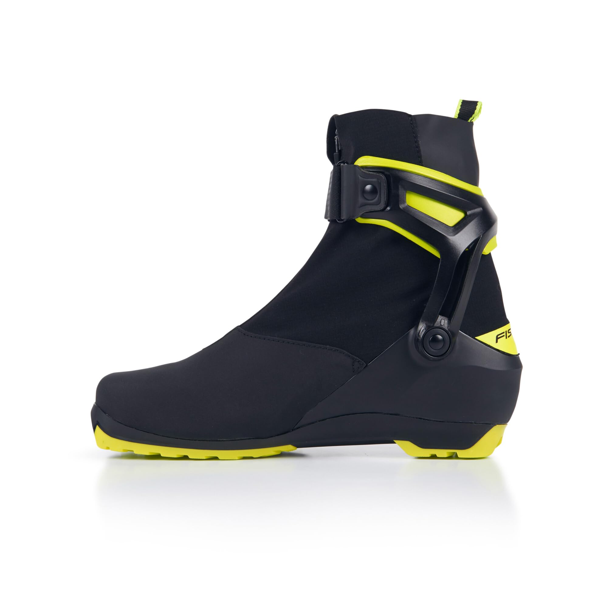 Fischer Unisex RCS Skate Ski Boots - Durable, Weatherproof & Insulated for Nordic Race Skating - Size 41 - Perfect for Winter Sports, Cross-Country Skiing & Outdoor Adventures