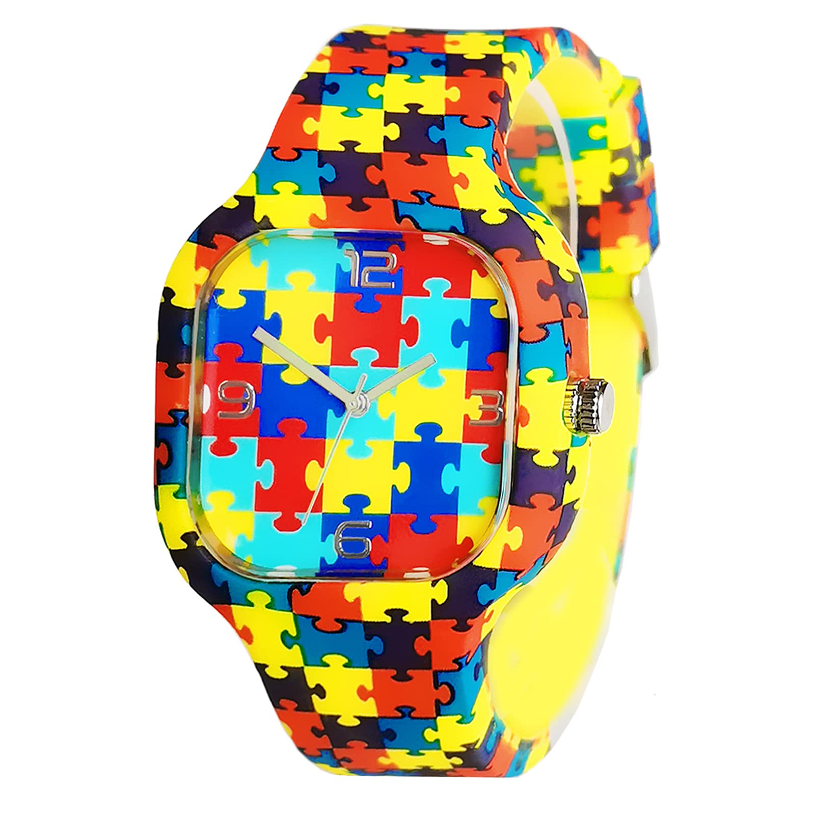 Waterproof Unisex Sports Watch - Fashion Silicone Rubber for Men Women Kids - Gym & Outdoor