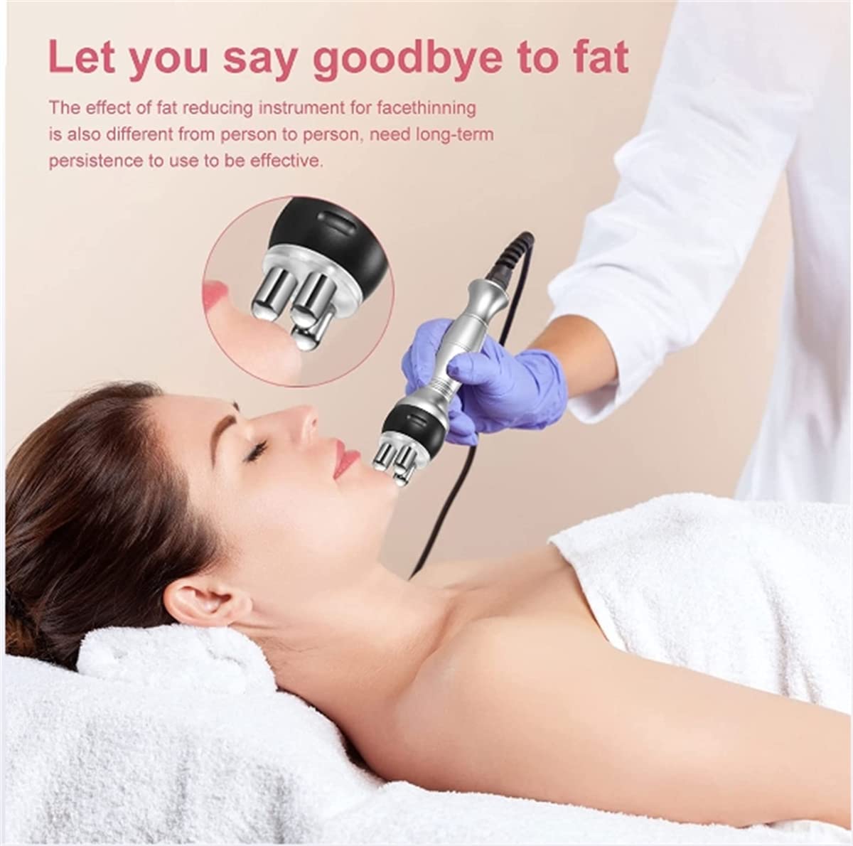 4 in 1 Cavitation Beauty Device - Portable Face & Body Sculpting Machine for Skin Firming, Wrinkle Removal & Facial Care | At-Home Spa & Professional Salon Use