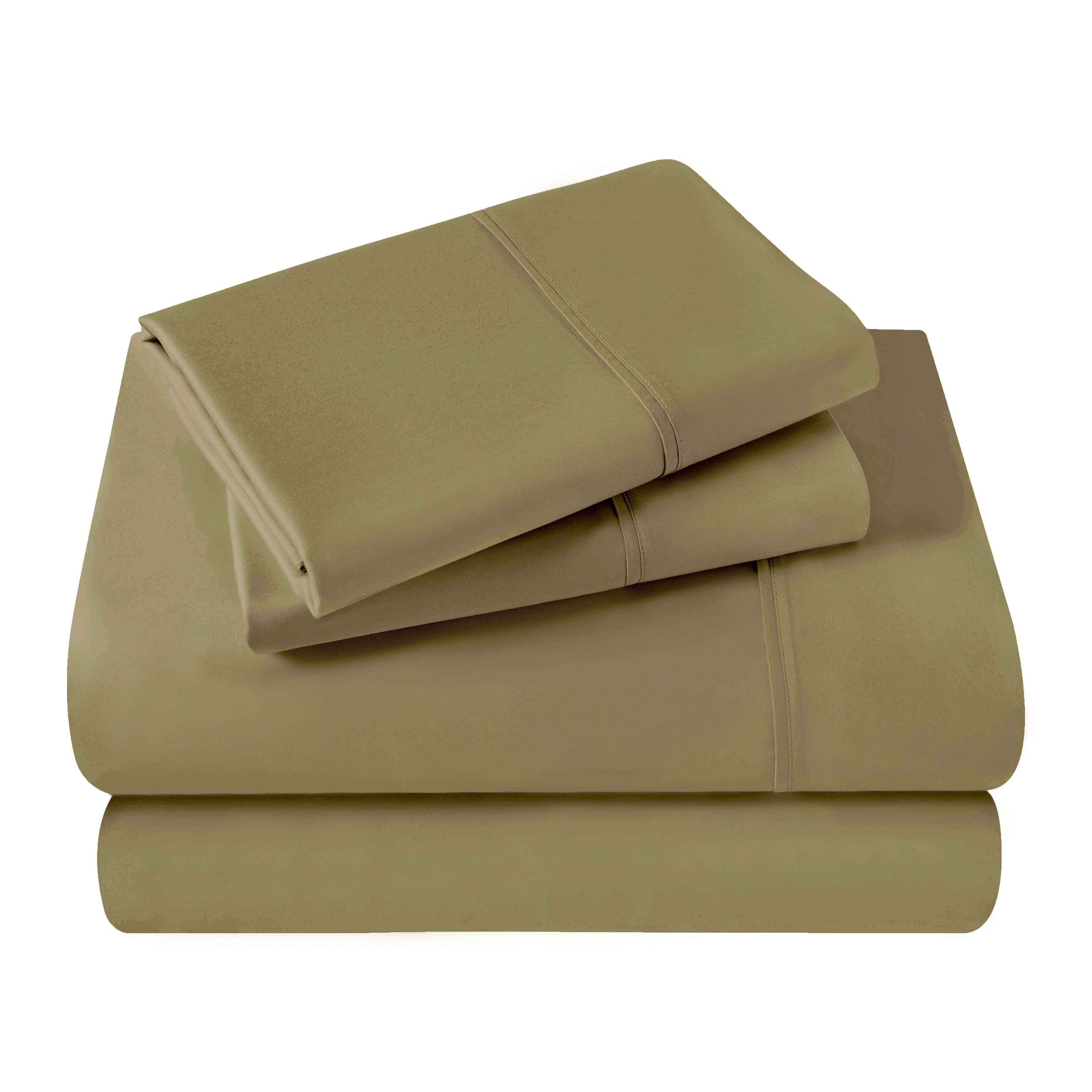 Premium 400 Thread Count Egyptian Cotton Bed Sheet Set - Soft, Breathable & Durable for Luxury Bedroom Comfort