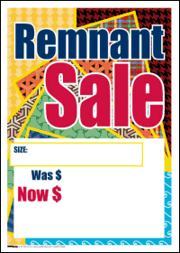 100-Pack Sale Tags for Retail Stores - Perfect for Clearance, Discount & Remnant Sales - Durable & Easy to Use for Clothing, Home Goods & More