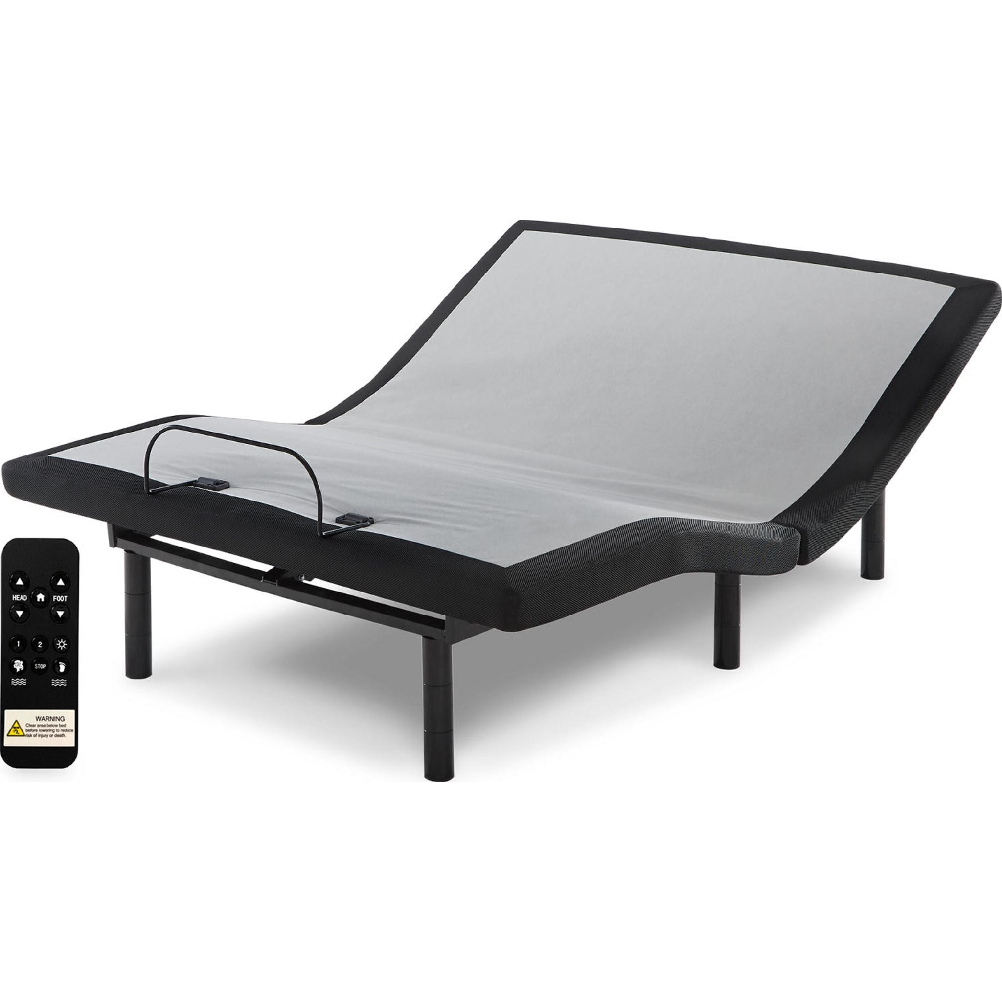 Ashley Sleep Better Lifestyle 14 Inch Adjustable Bed - Queen Size, Remote Control, Zero Gravity, Wall Hugger - Perfect for Back Pain Relief & Home Theater Setup