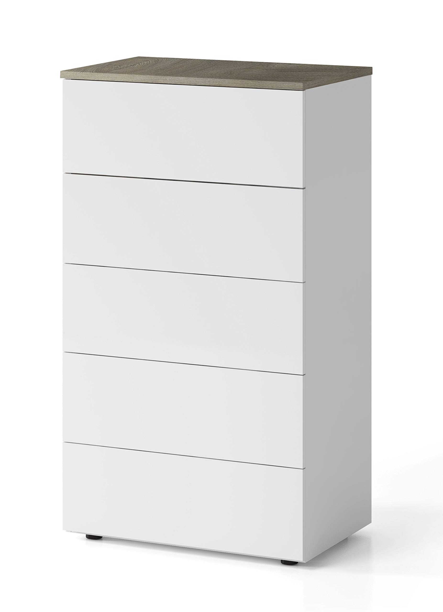 MIROYTENGO Furniture Set for Bedroom - Queen/Full Size Bed Frame with Headboard, 2 Nightstands & Dresser (150cm/135cm, Bed Not Included) - Perfect for Master Bedroom, Guest Room, or Apartment