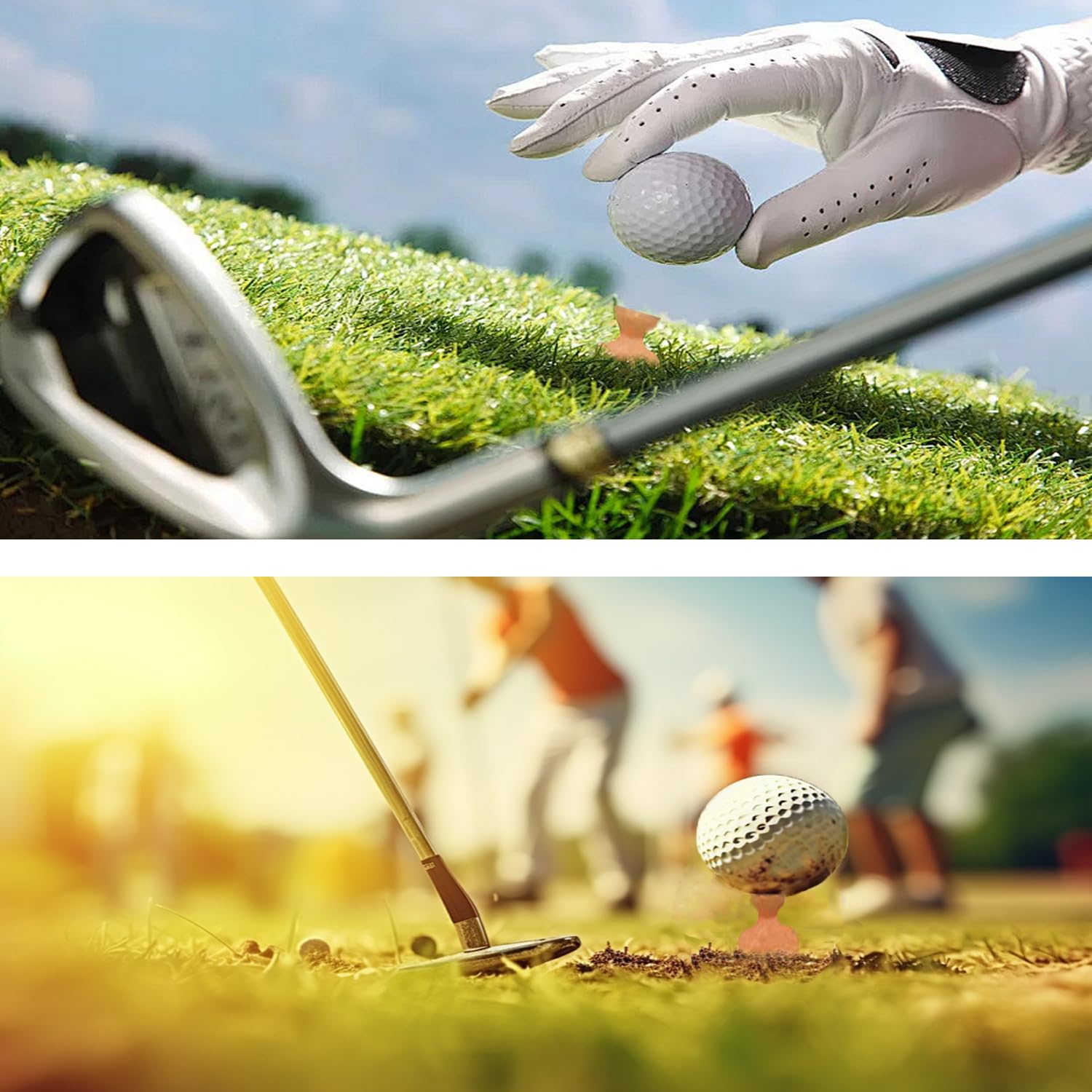 20Pcs Golf Tees - 3 Inch Plastic Golf Tees for Men & Women - Funny & Sexy Lady Golf Tees - Perfect for Home Golf Training & Driving Range Practice