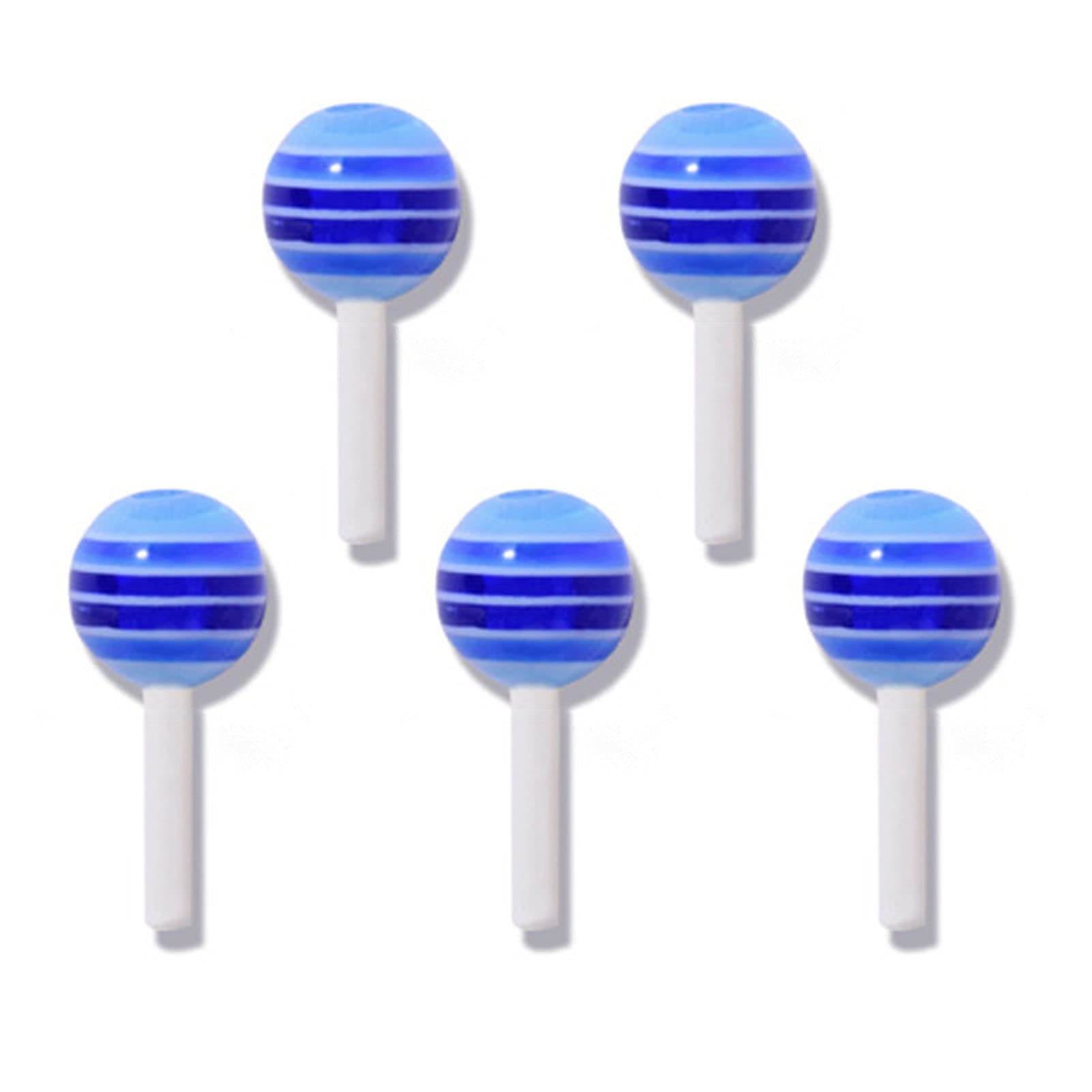 5Pcs Cute Cartoon Lollipop Style 3D Nail Art Charms - Resin Clay Nail Decorations for Manicure, Nail Salon Accessories | Perfect for DIY Nail Art, Party Nail Designs & Girls' Nail Candy Decorations