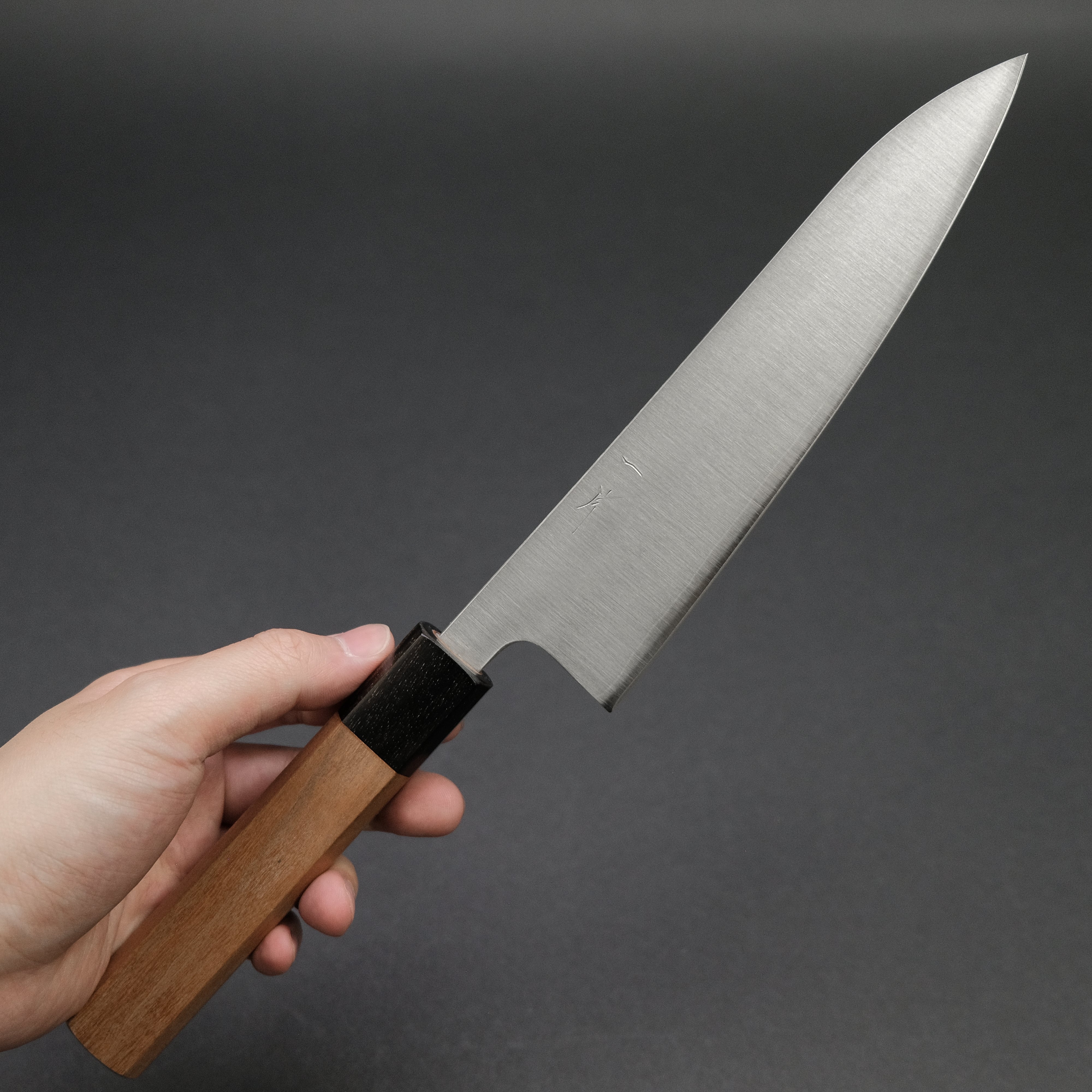 Hitohira Futana S3 Migaki Gyuto 180mm Japanese Chef Knife - Premium Cherry Wood Handle - Professional Kitchen Knife for Slicing, Dicing & Precision Cooking