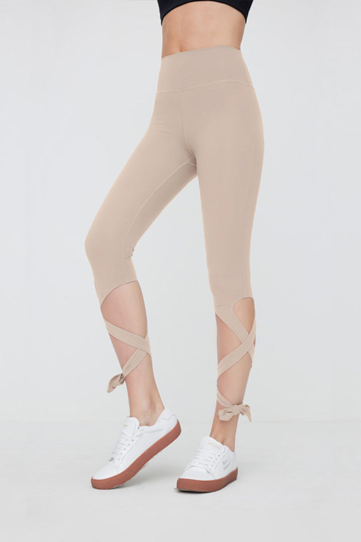 FlexEase™ Ballet Bandage Legging - Stretchy Dance & Yoga Pants for Women - Perfect for Ballet, Workouts & Everyday Comfort