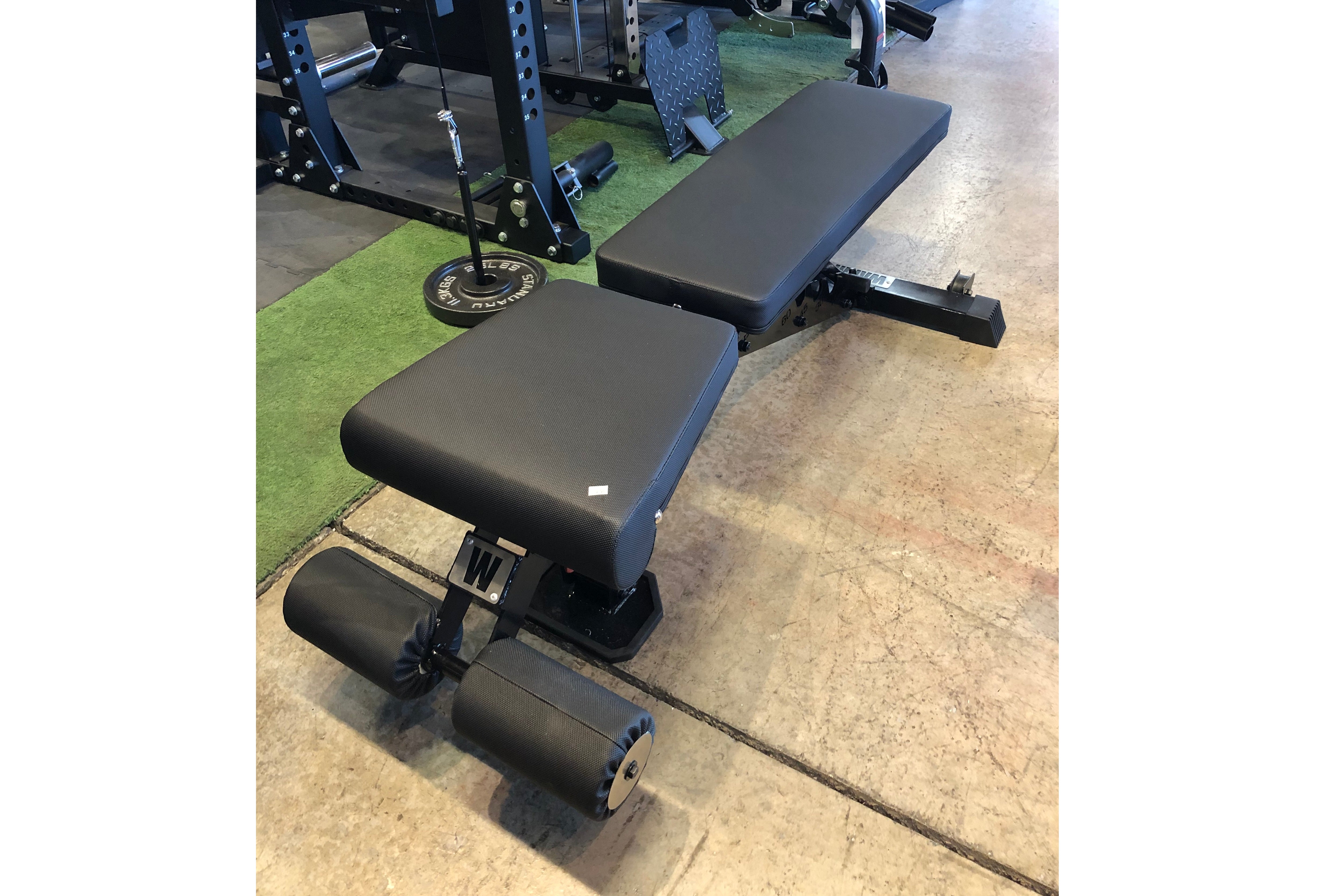 Warrior 2.0 Flat Incline Decline Weight Bench for Home Gym - Adjustable Strength Training Equipment for Full Body Workouts | Perfect for Dumbbell Press, Sit-Ups & Strength Building Exercises