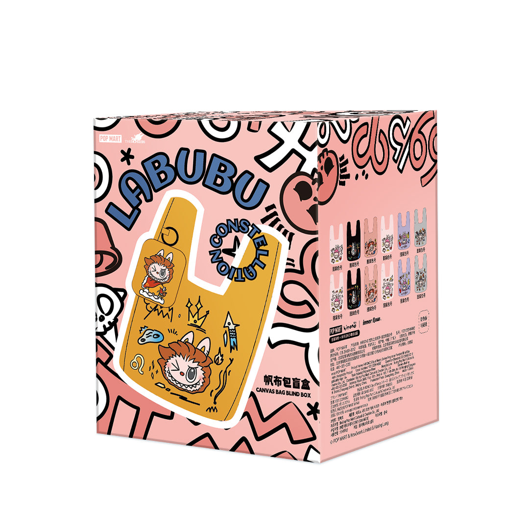 POP MART The Monsters Constellation Series Tote Bag Blind Box - Cute Collectible Handbag for Women & Teens | Perfect for School, Shopping & Cosplay Accessories