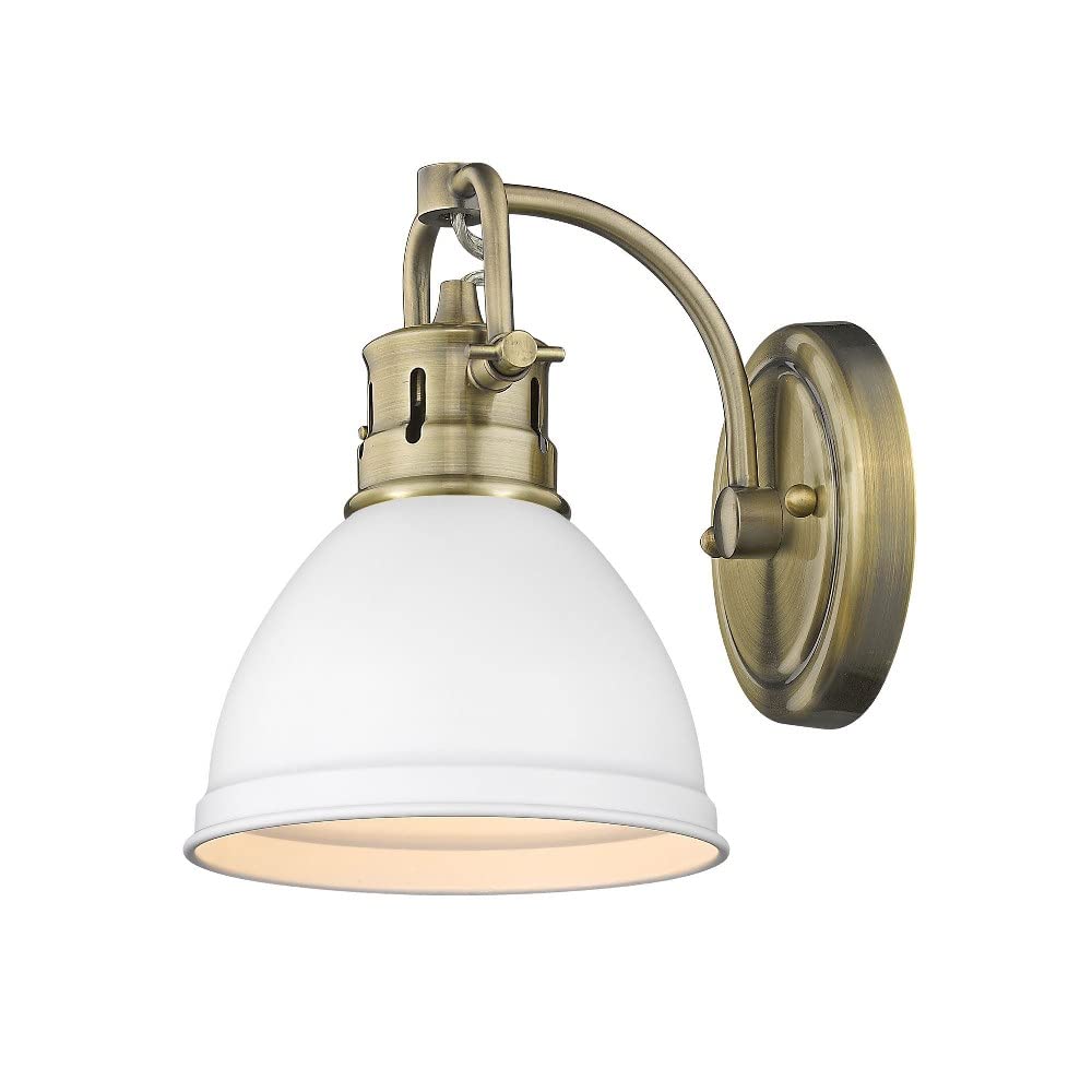 Classic Pewter Vanity Light Fixture - 8.5