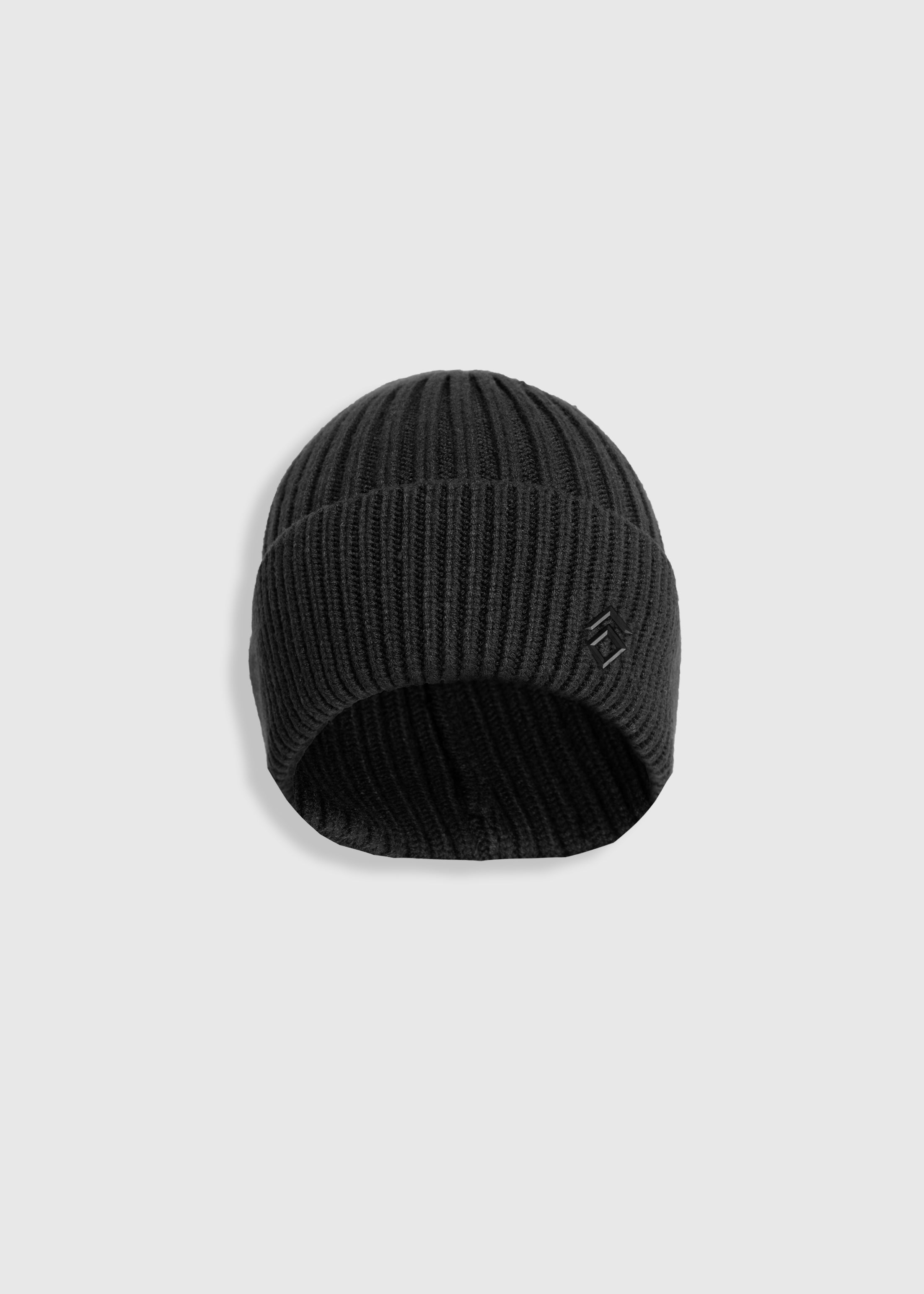 Black Knitted Beanie Hat for Men & Women - Warm Winter Skull Cap - Perfect for Outdoor Activities, Hiking, and Casual Wear
