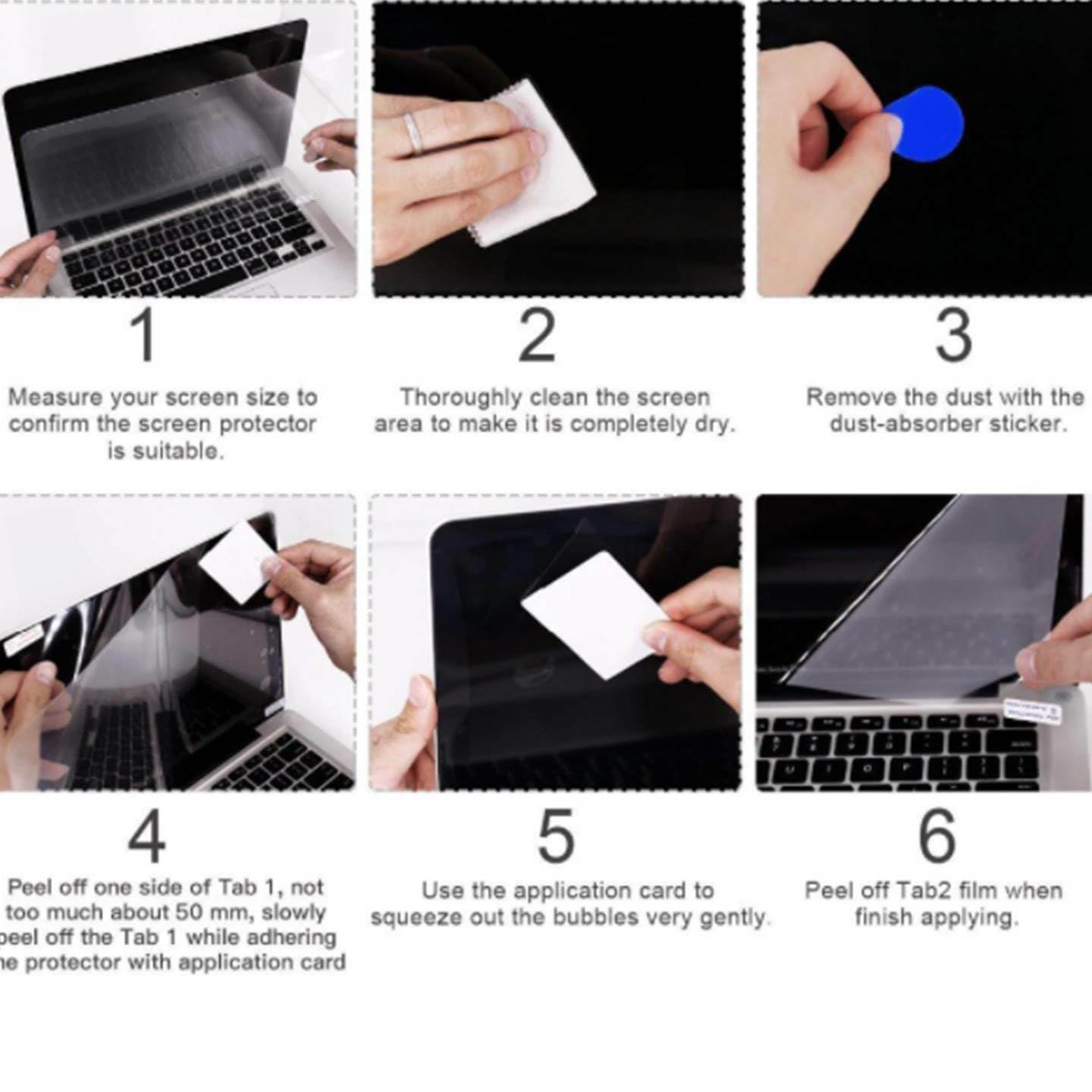 SuperGuardZ Anti Blue Light Screen Protector for 24