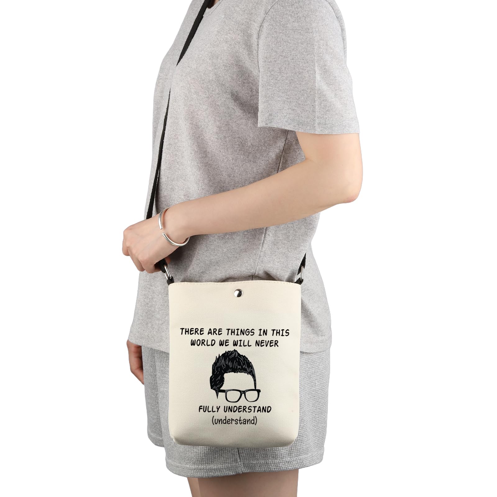 Zak Bagans 'We Will Never Fully Understand' Reusable Canvas Tote Bag - Ghost Adventures Show Merchandise for Fans, Grocery Shopping & Everyday Use