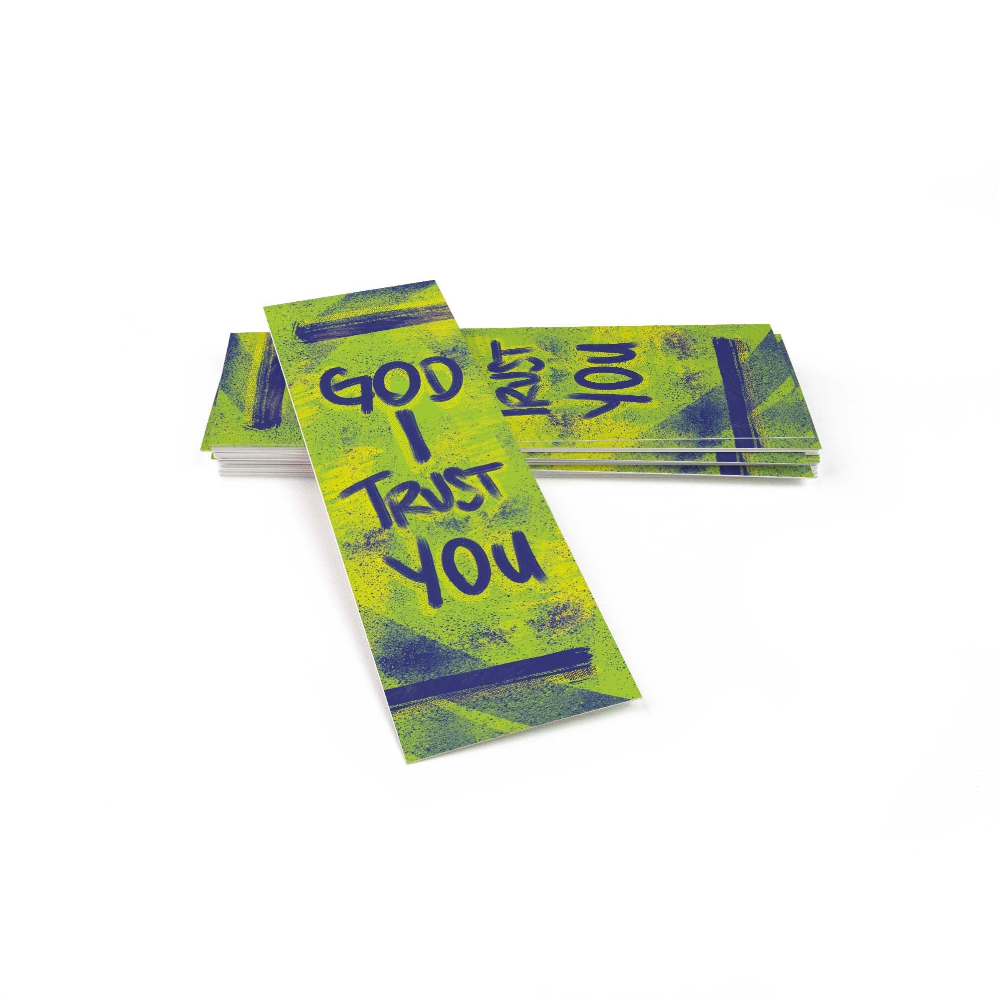 Bulk Pack of 25 Christian Bookmarks for Kids - Proverbs 3:5 Bible Verse Book Markers, Sunday School Prizes & Scripture Gifts for Children & Youth - Perfect for Bible Study, Church Events & Religious Education