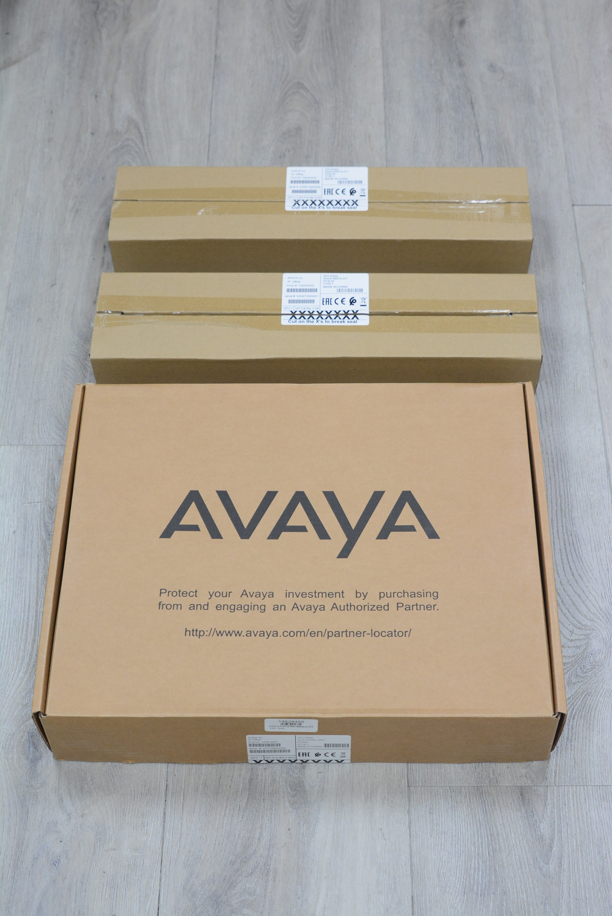 Avaya IP500 V2 Control Unit with Rack Mounting Kits - VoIP Phone System for Small Business Office Communication