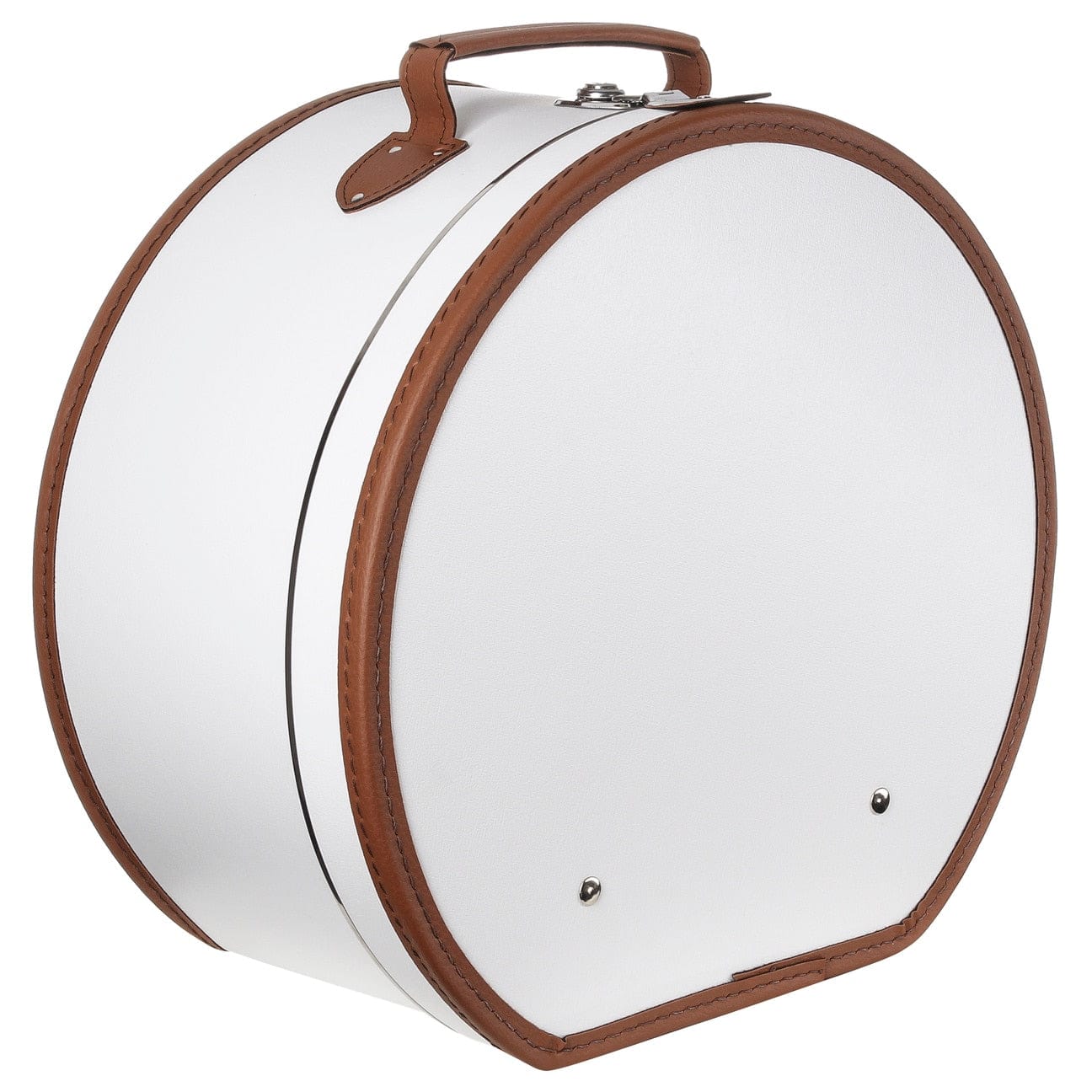 Lierys Cream White Hat Box - Elegant Storage for Hats, Caps & Accessories | Perfect for Travel, Home Decor & Gift Giving