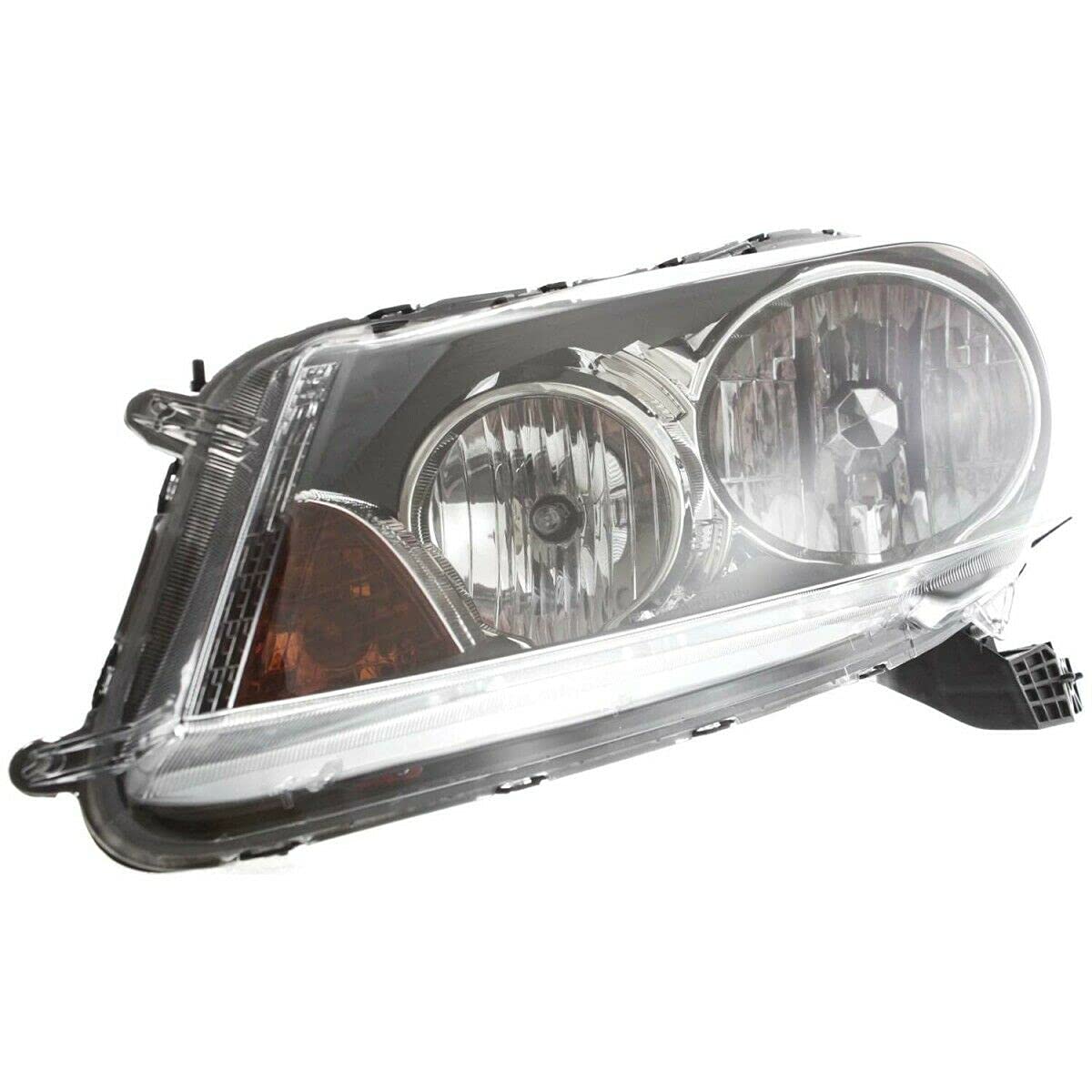 Replacement Headlight Lamps for 2008-2012 Honda Accord Sedan - Driver & Passenger Side Bulbs - Perfect for Night Driving and Foggy Conditions