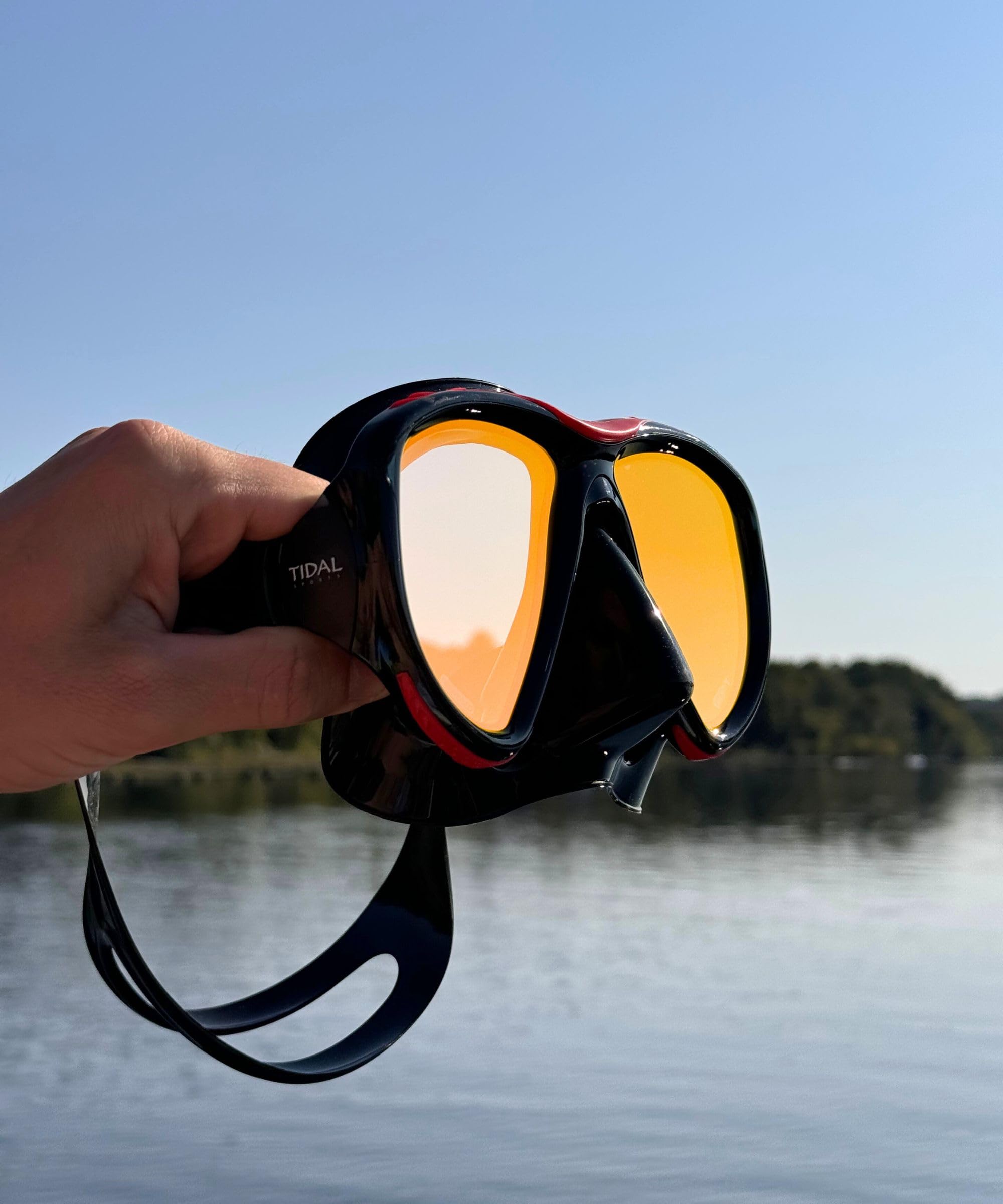 Premium Anti-Fog Scuba Diving Mask - Wide Angle Tempered Glass Lens for Snorkeling, Free Diving & Swimming | Comfortable & Leak-Proof Design for Adults | Perfect for Ocean Adventures, Pool Training & Underwater Photography
