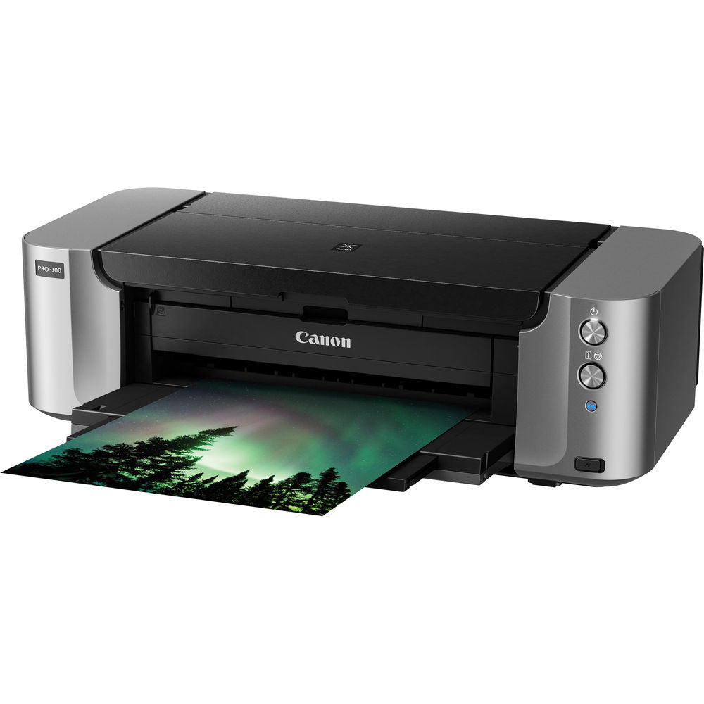 Canon Pixma PRO 100 Wireless Professional Inkjet Printer - High-Quality Photo Printing for Home & Office Use | Ideal for Photographers, Artists & Small Businesses